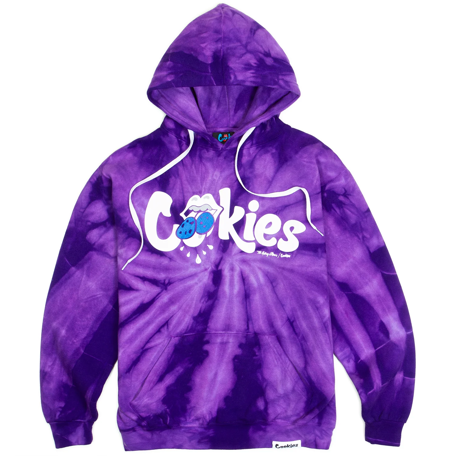 CKS x Rolling Stones Tie Dye Pullover Hoodie - Image 5