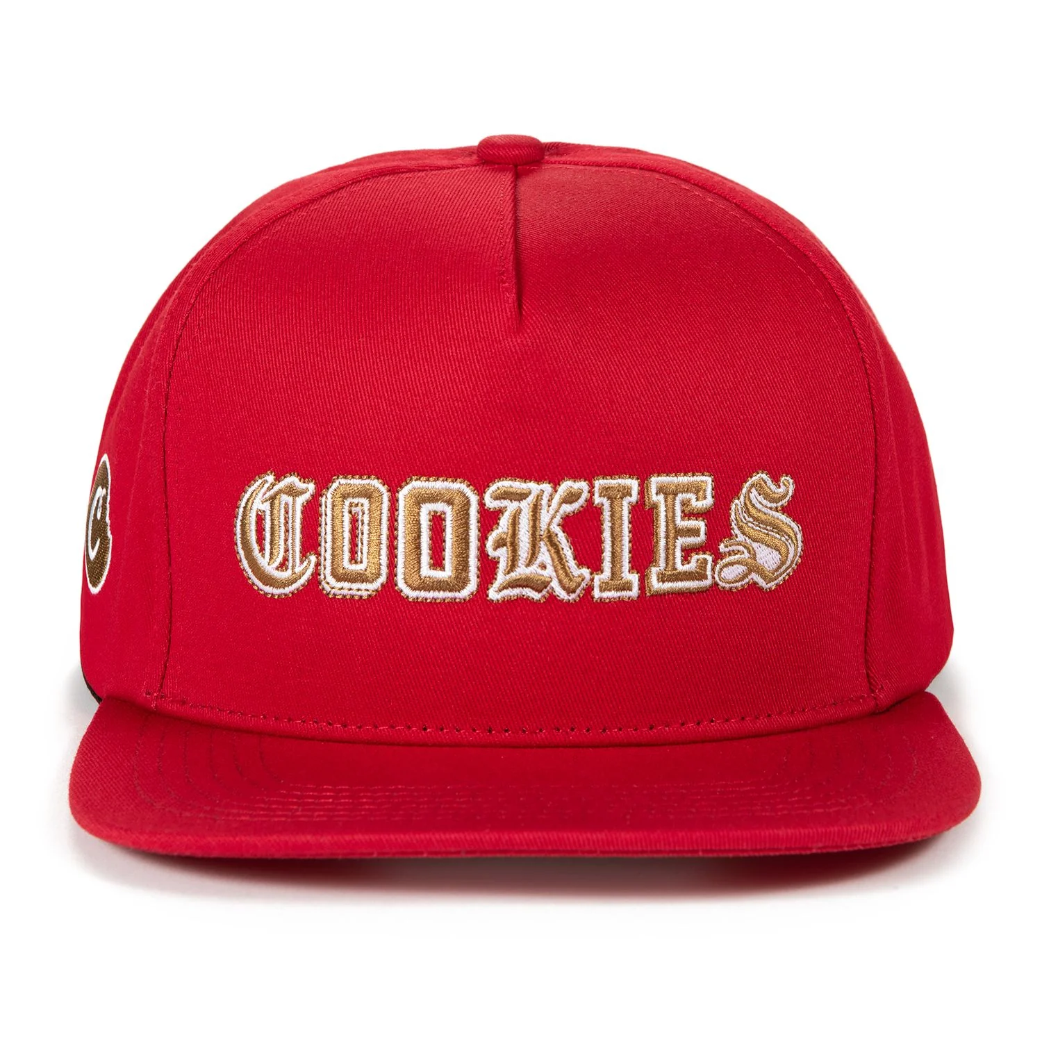 Cookies Athletics Olde English 5 Panel High Crown Snapback - Image 4