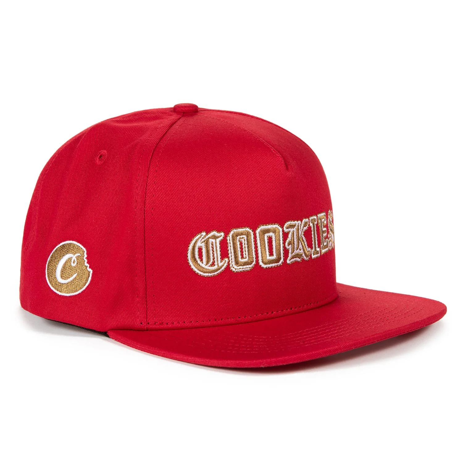 Cookies Athletics Olde English 5 Panel High Crown Snapback - Image 5