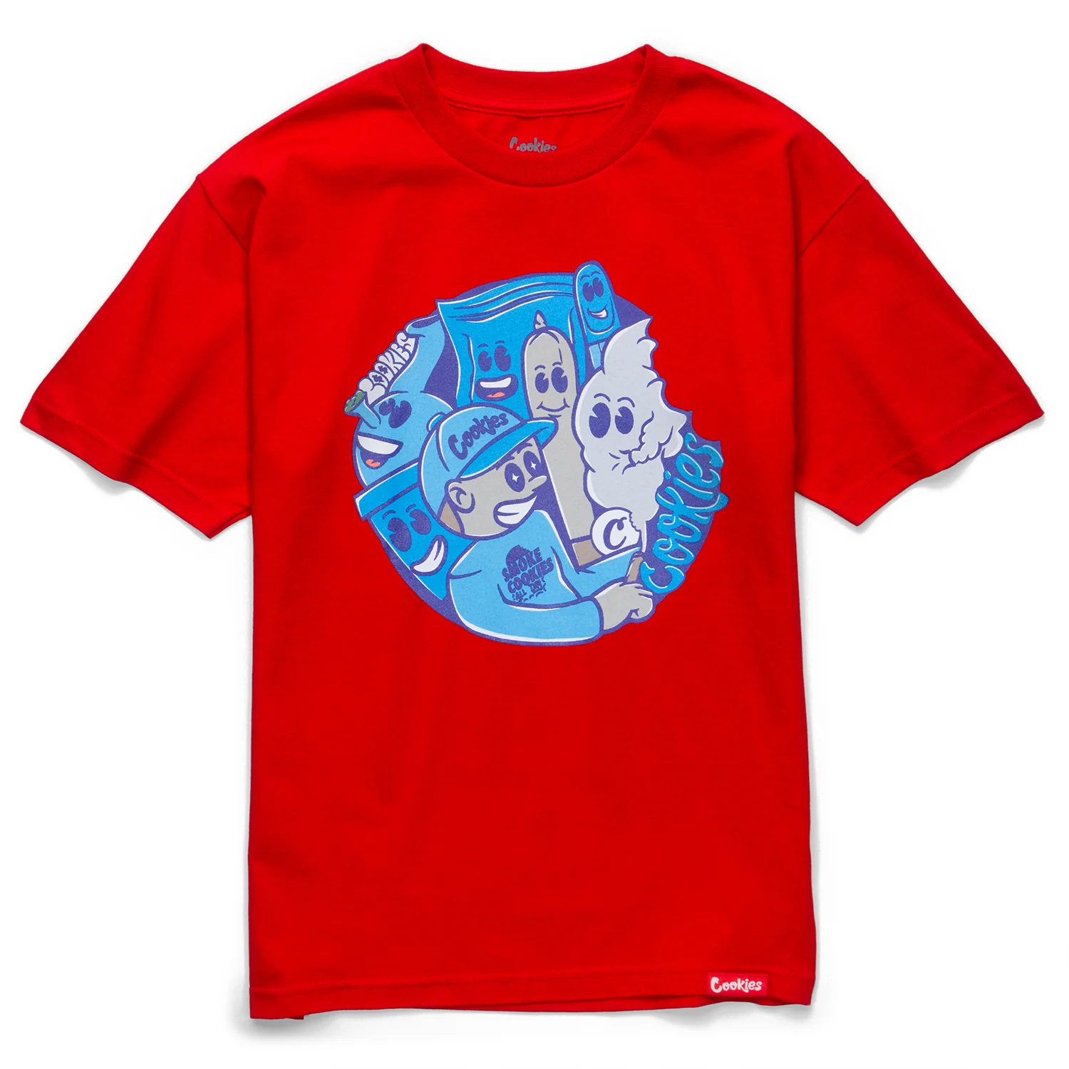 Cookies Cartoon Bite Logo Tee - Image 2