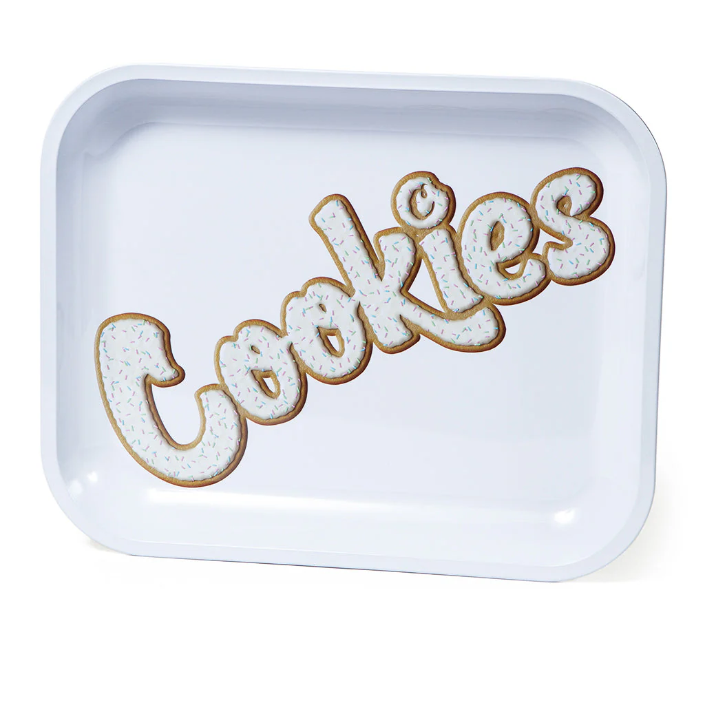 Cookies Sprinkles Large Metal Rolling Tray