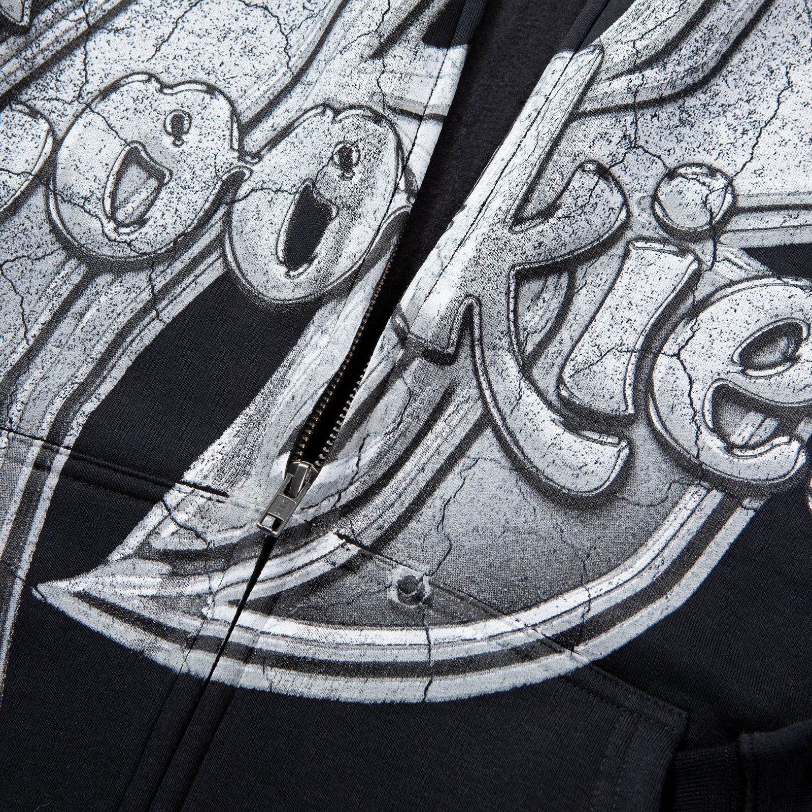 Cookies x Ruff Ryders Chrome Full Zip Hoodie - Image 3