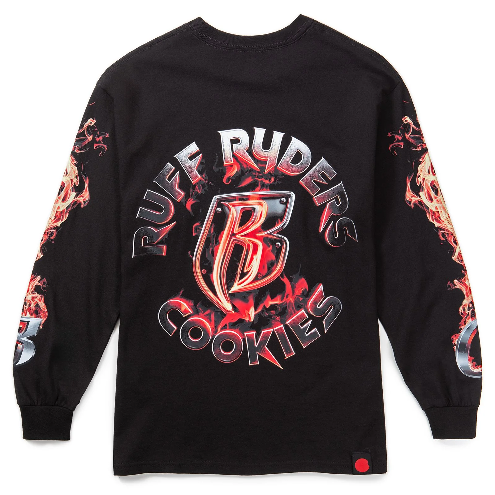 Cookies x Ruff Ryders Flame LS Tee - Image 2