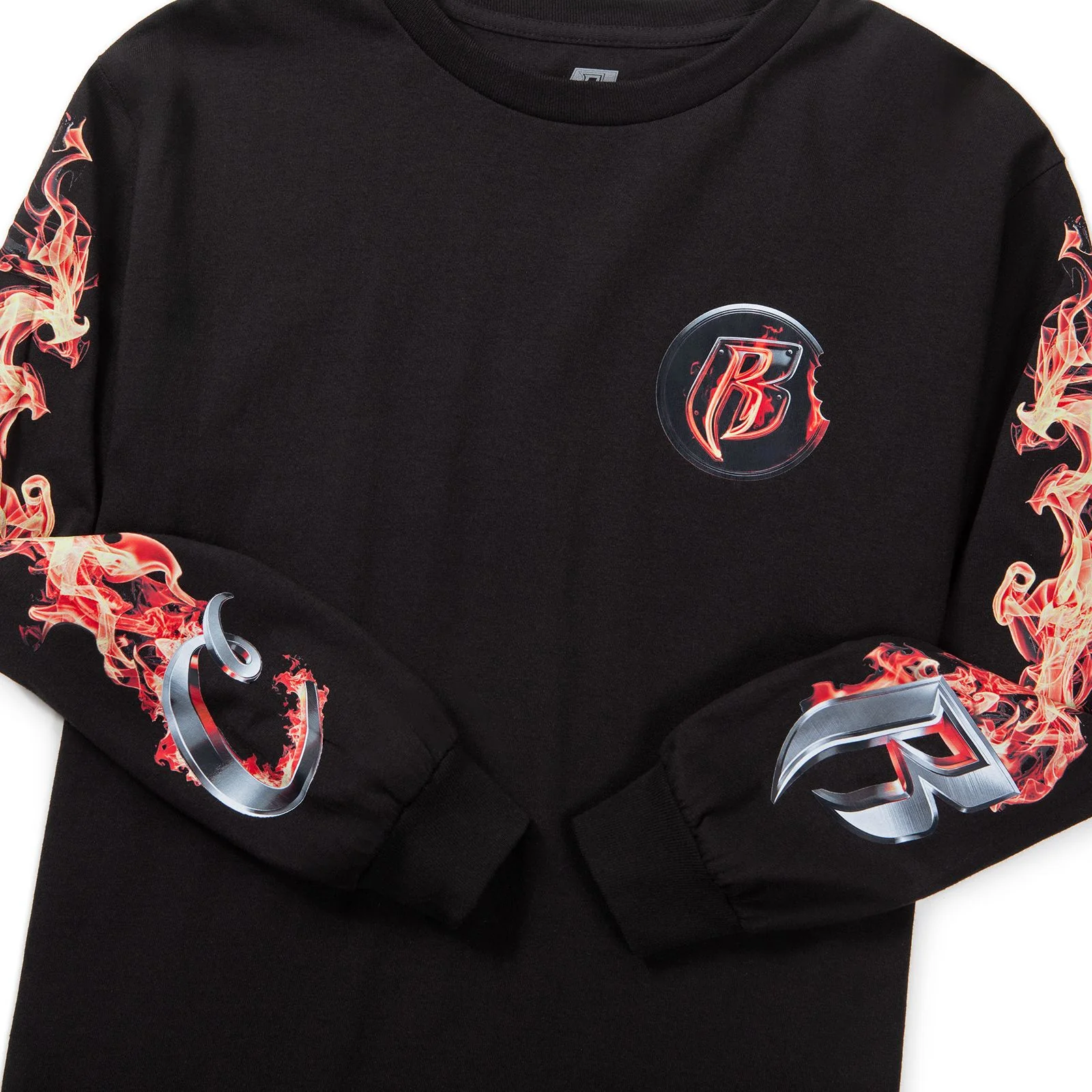Cookies x Ruff Ryders Flame LS Tee - Image 3