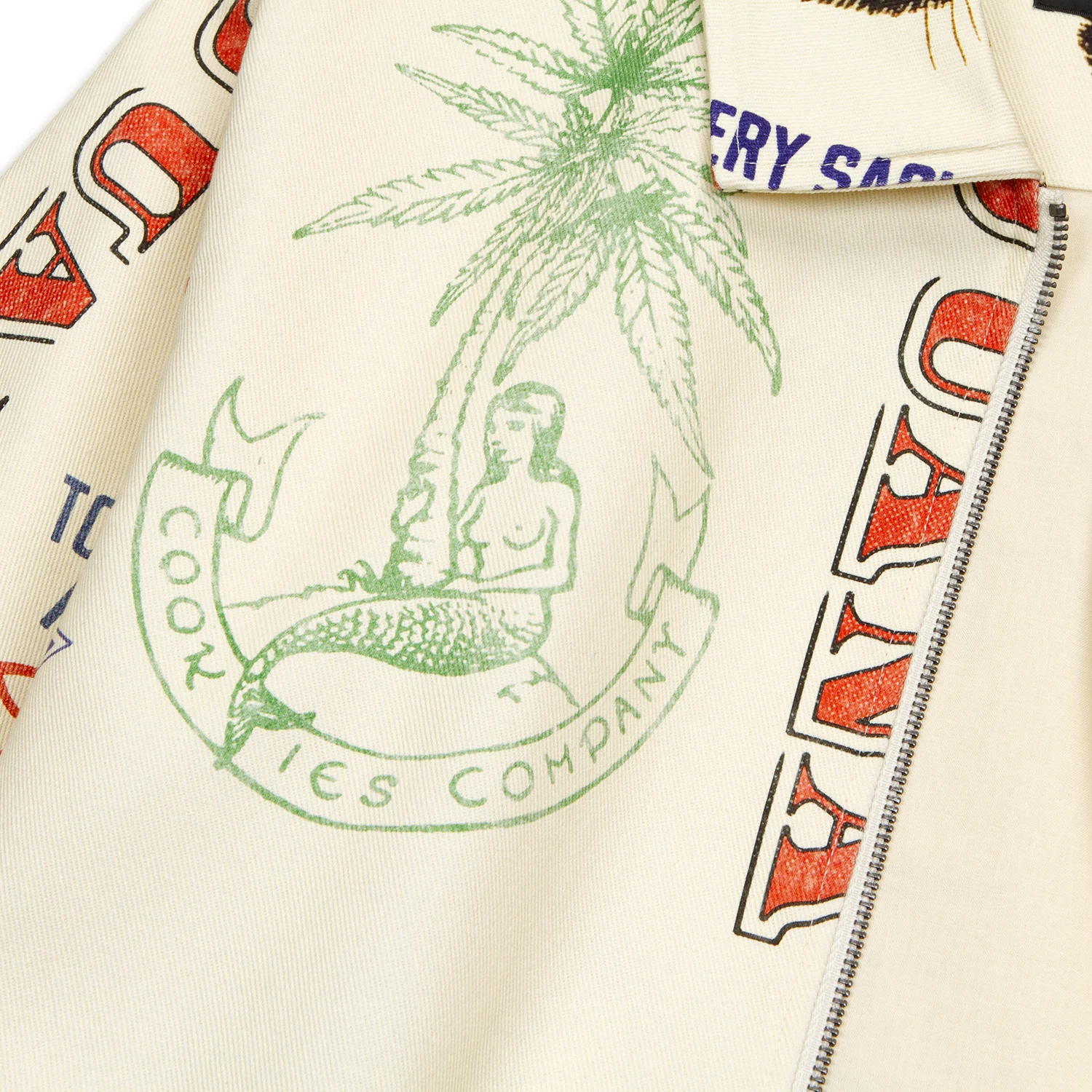Cuban Link All Over Print Coaches Jacket - Image 8