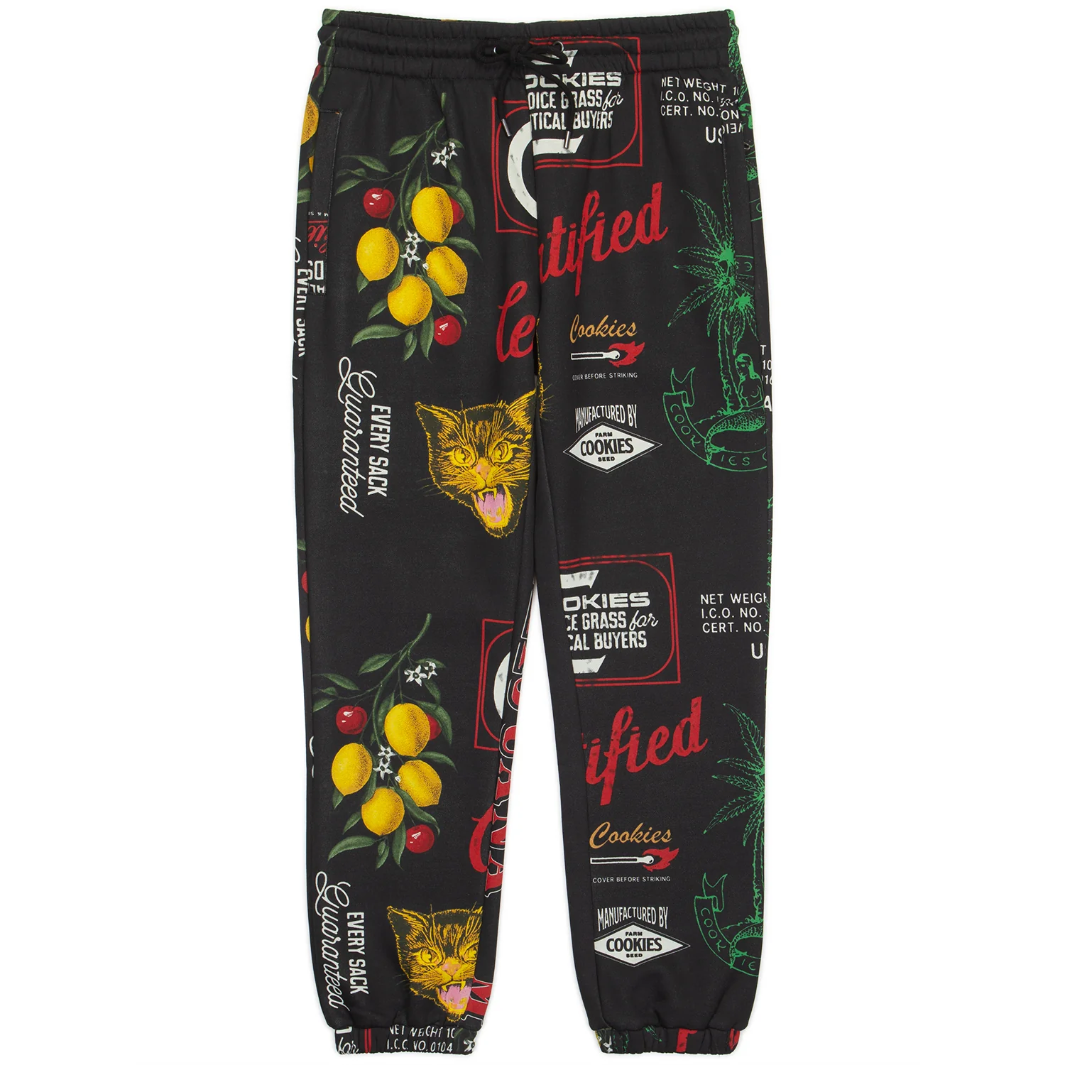 Cuban Link All Over Print Fleece Sweatpant - Image 4