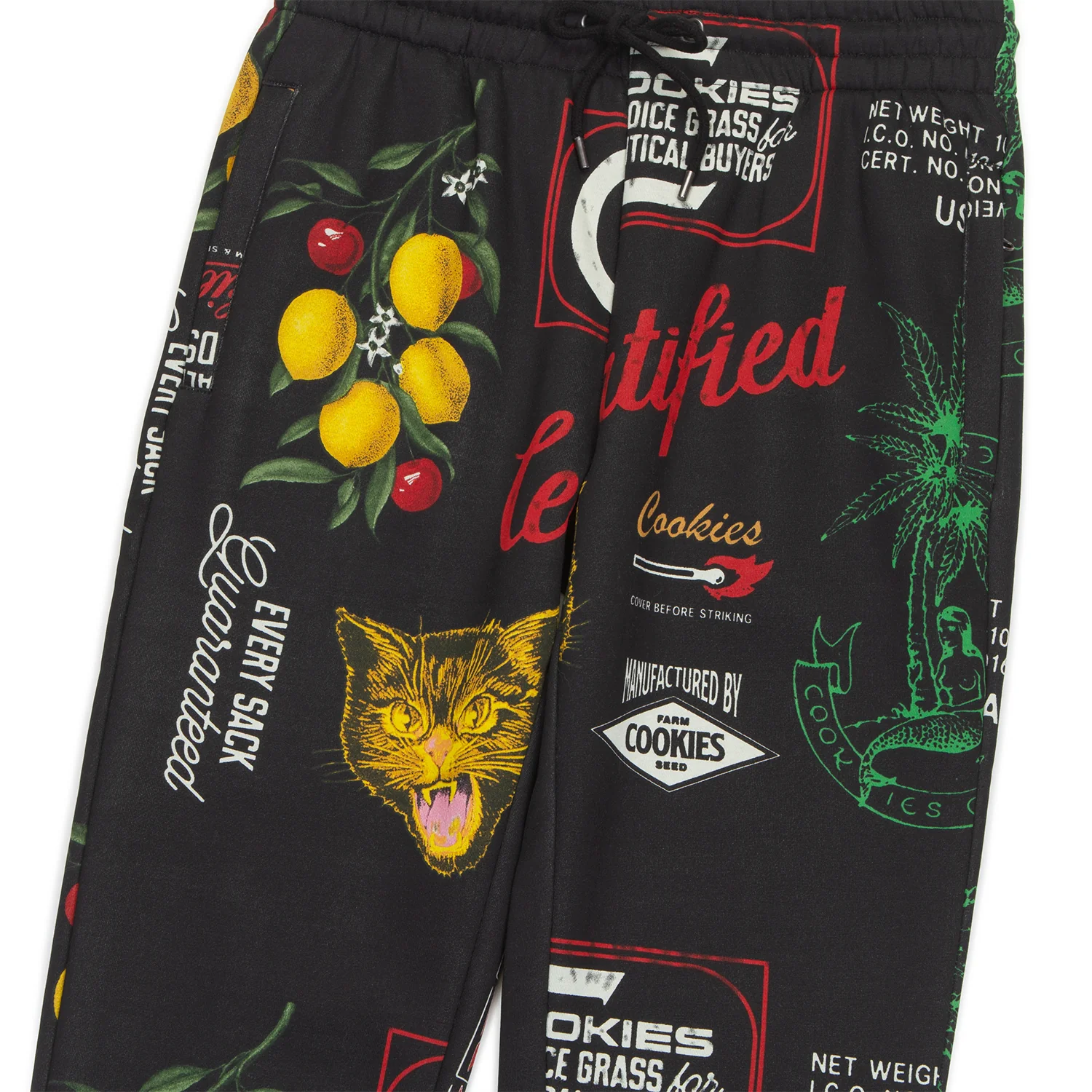 Cuban Link All Over Print Fleece Sweatpant - Image 6