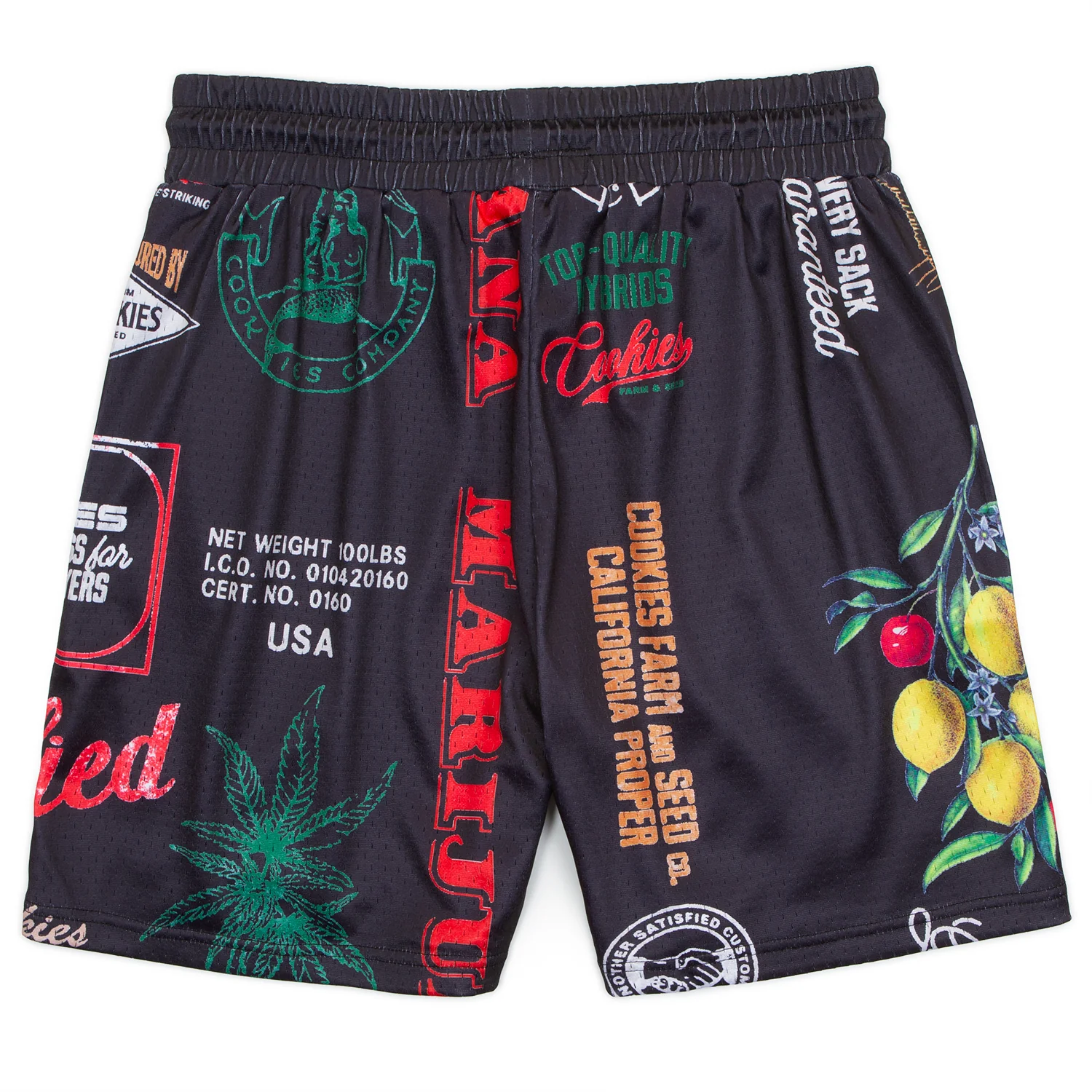 Cuban Link All Over Print Mesh Short - Image 10