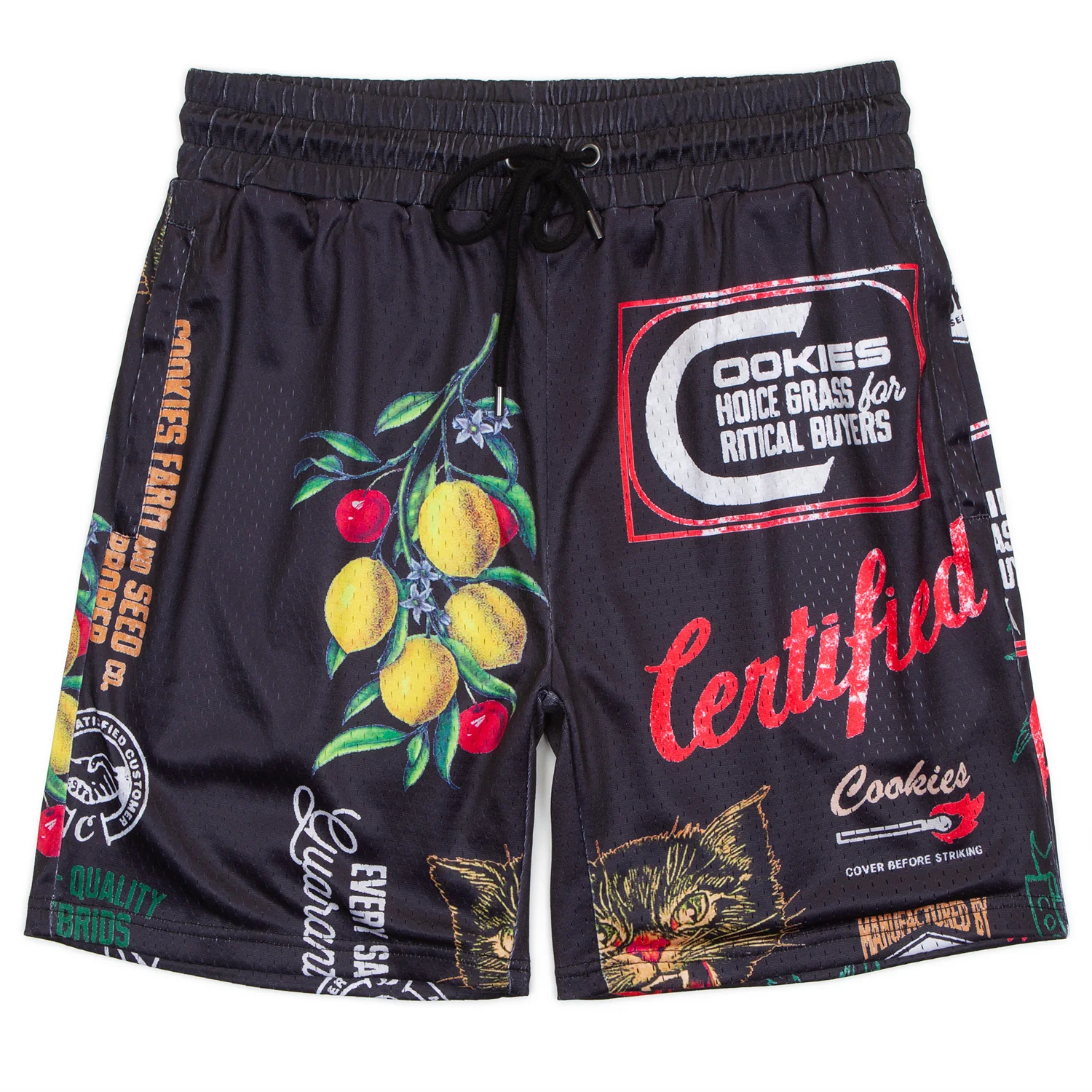 Cuban Link All Over Print Mesh Short - Image 9
