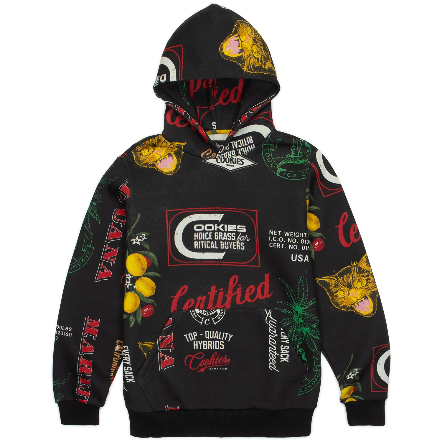 Cuban Link All Over Print Pullover Hoodie - Image 5