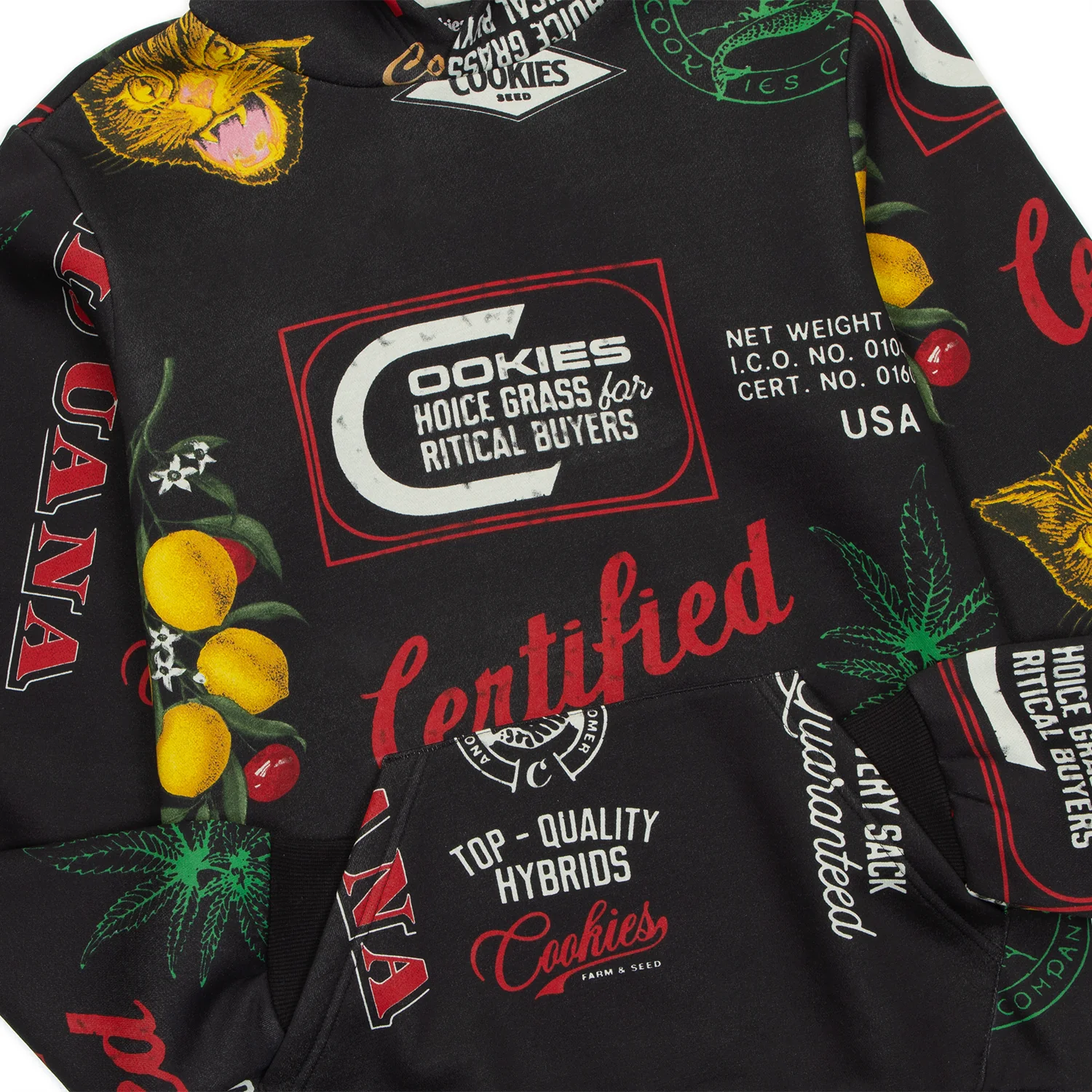 Cuban Link All Over Print Pullover Hoodie - Image 7