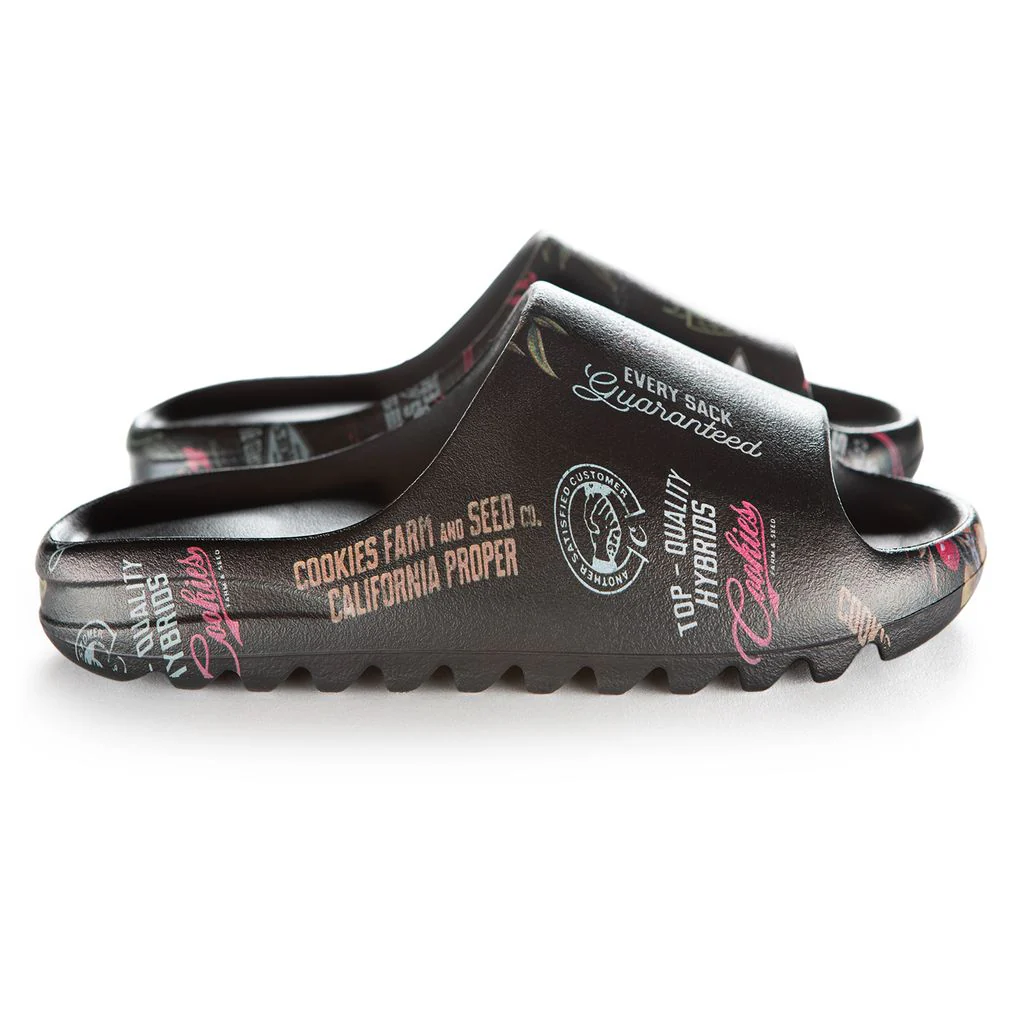 Cuban Link Faux Leather Slides - Image 4