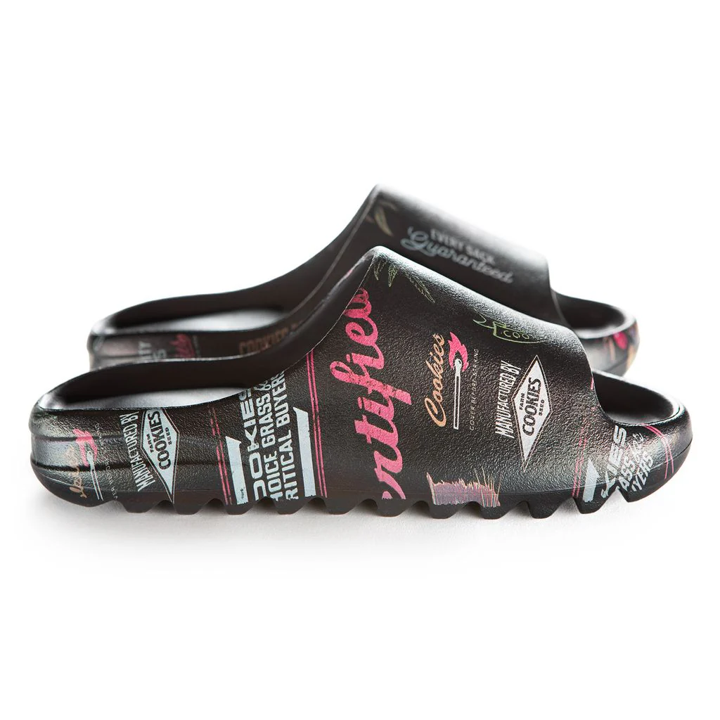Cuban Link Faux Leather Slides - Image 5