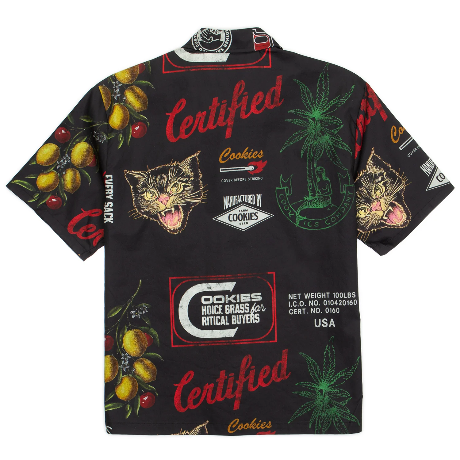 Cuban Link Woven Camp Collar Shirt - Image 5