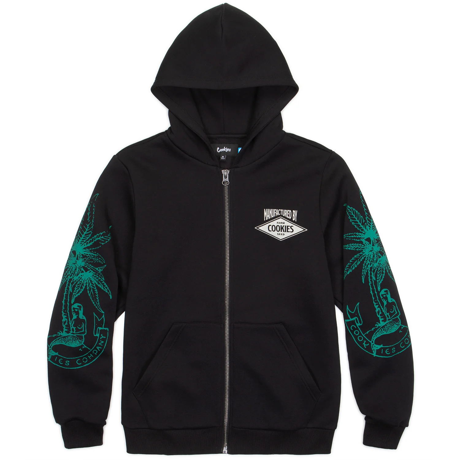 Cuban Link Zip Front Hoodie - Image 4