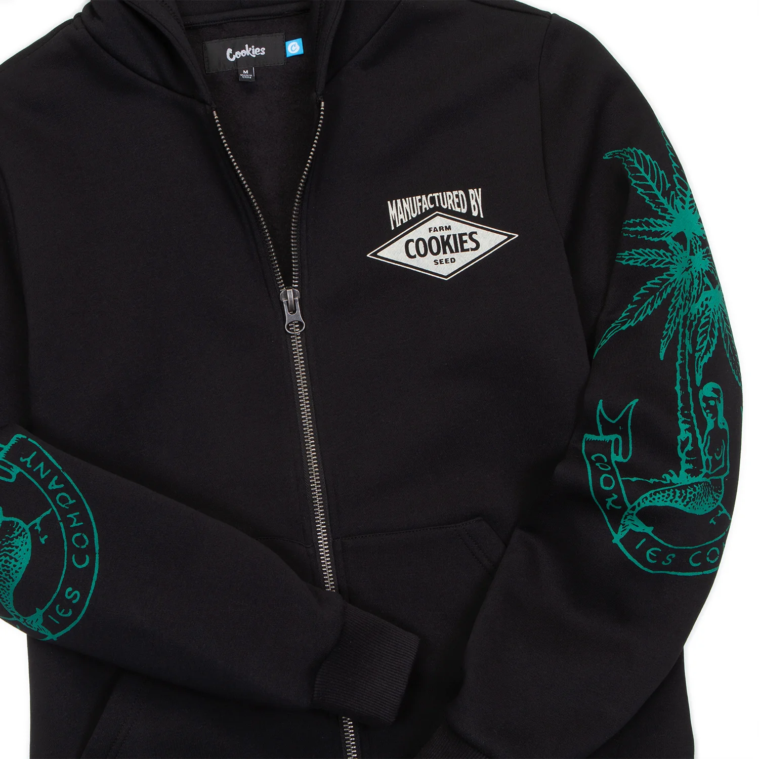 Cuban Link Zip Front Hoodie - Image 6