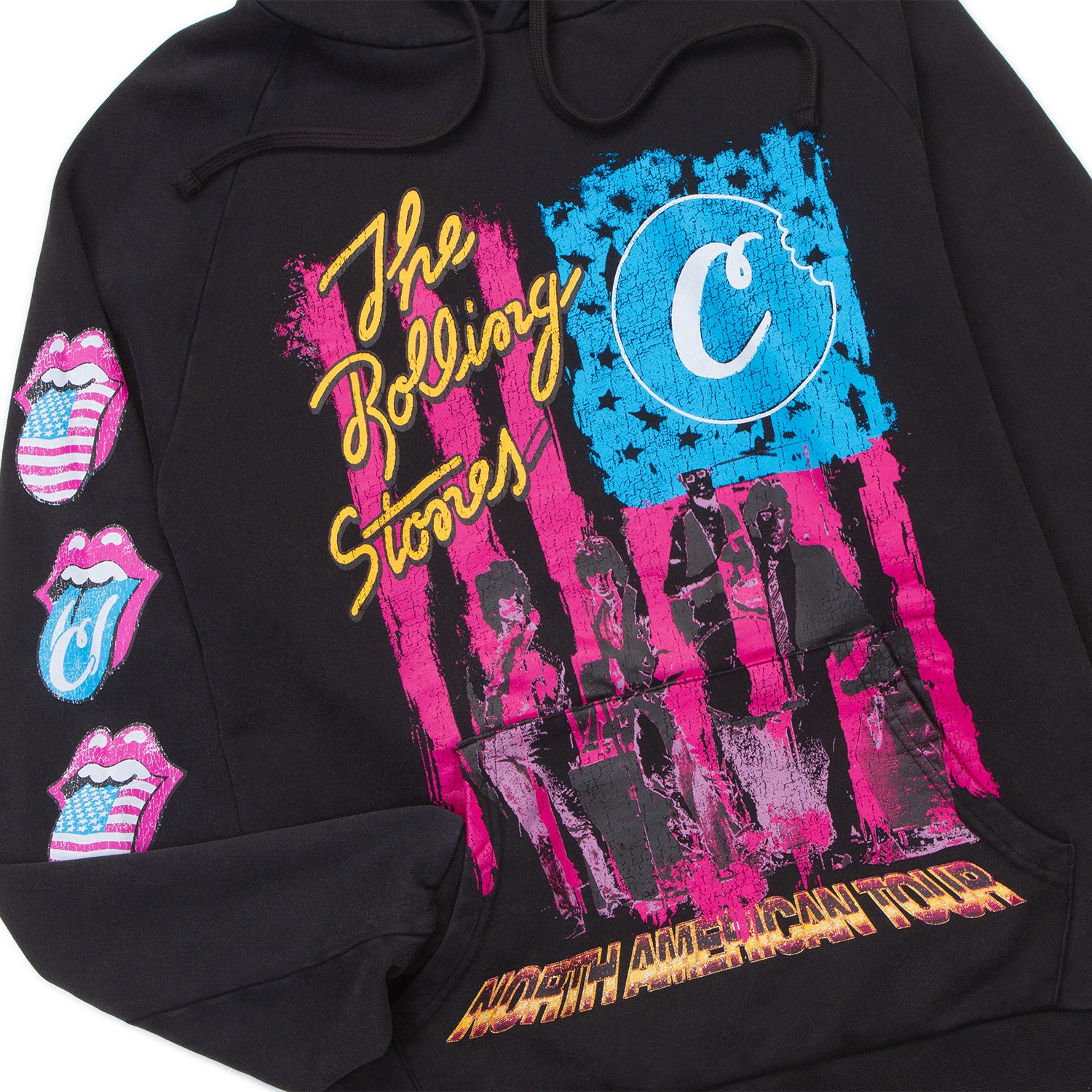 Flag Pullover Hoodie - Rolling Stones - Image 4
