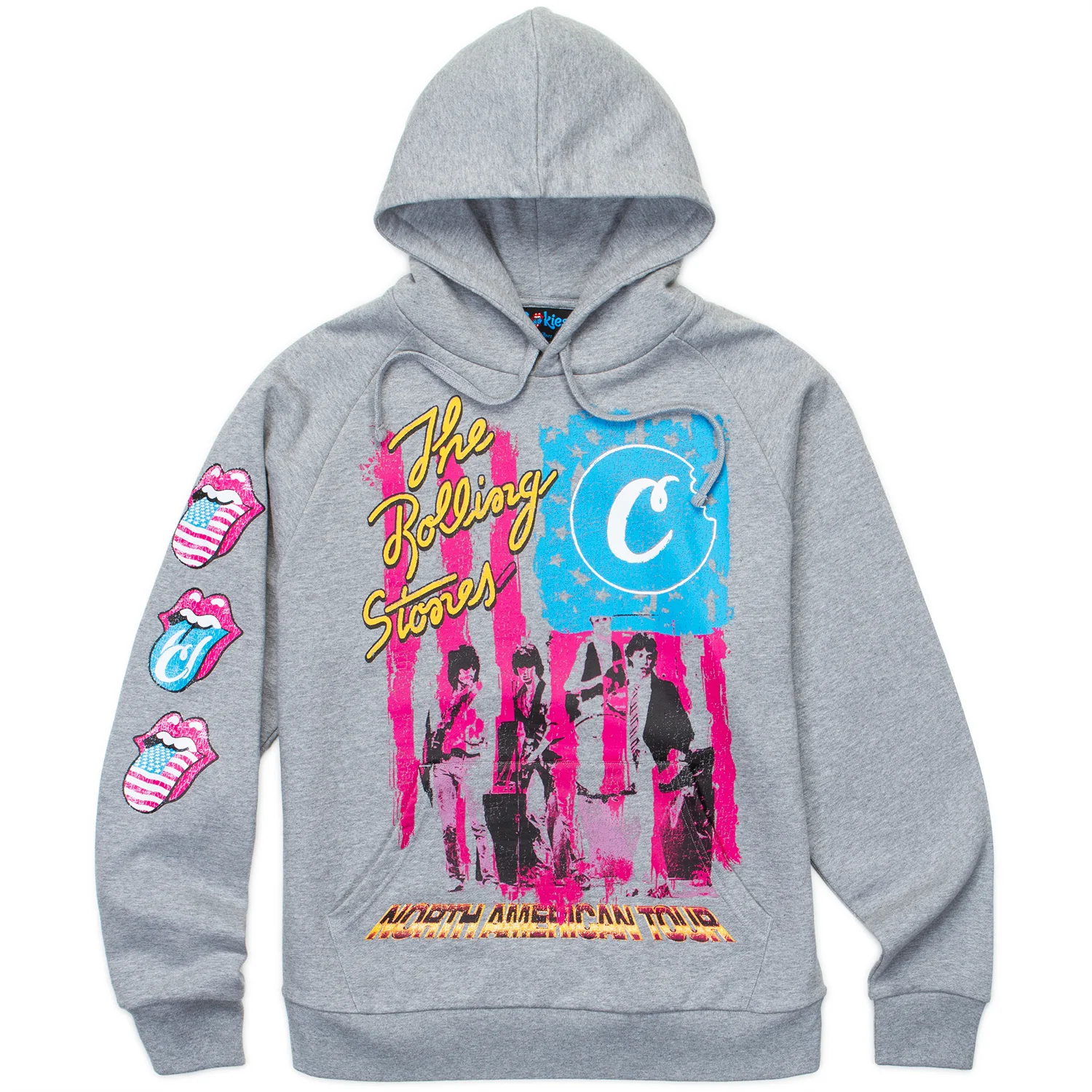Flag Pullover Hoodie - Rolling Stones - Image 5