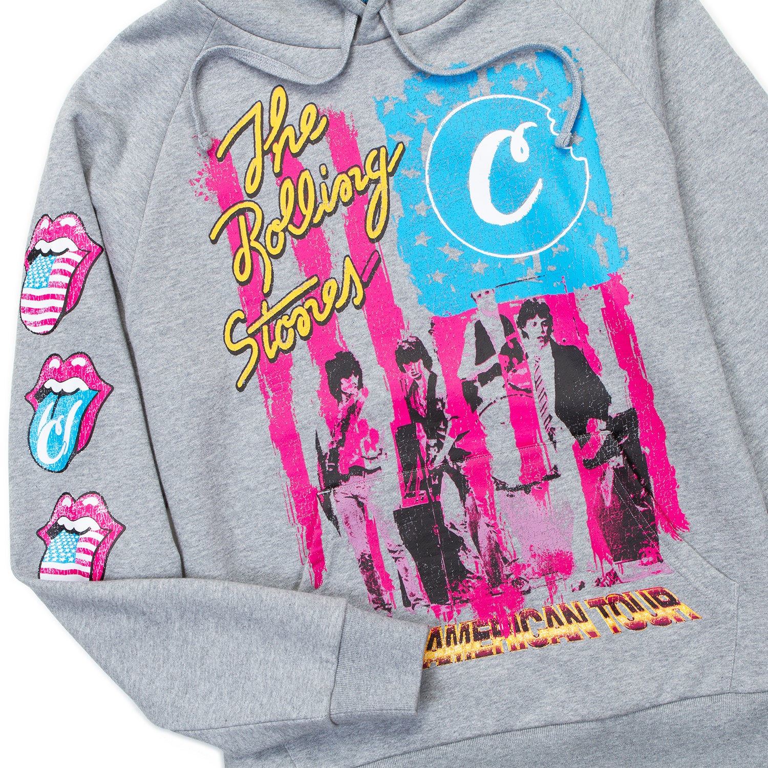 Flag Pullover Hoodie - Rolling Stones - Image 6