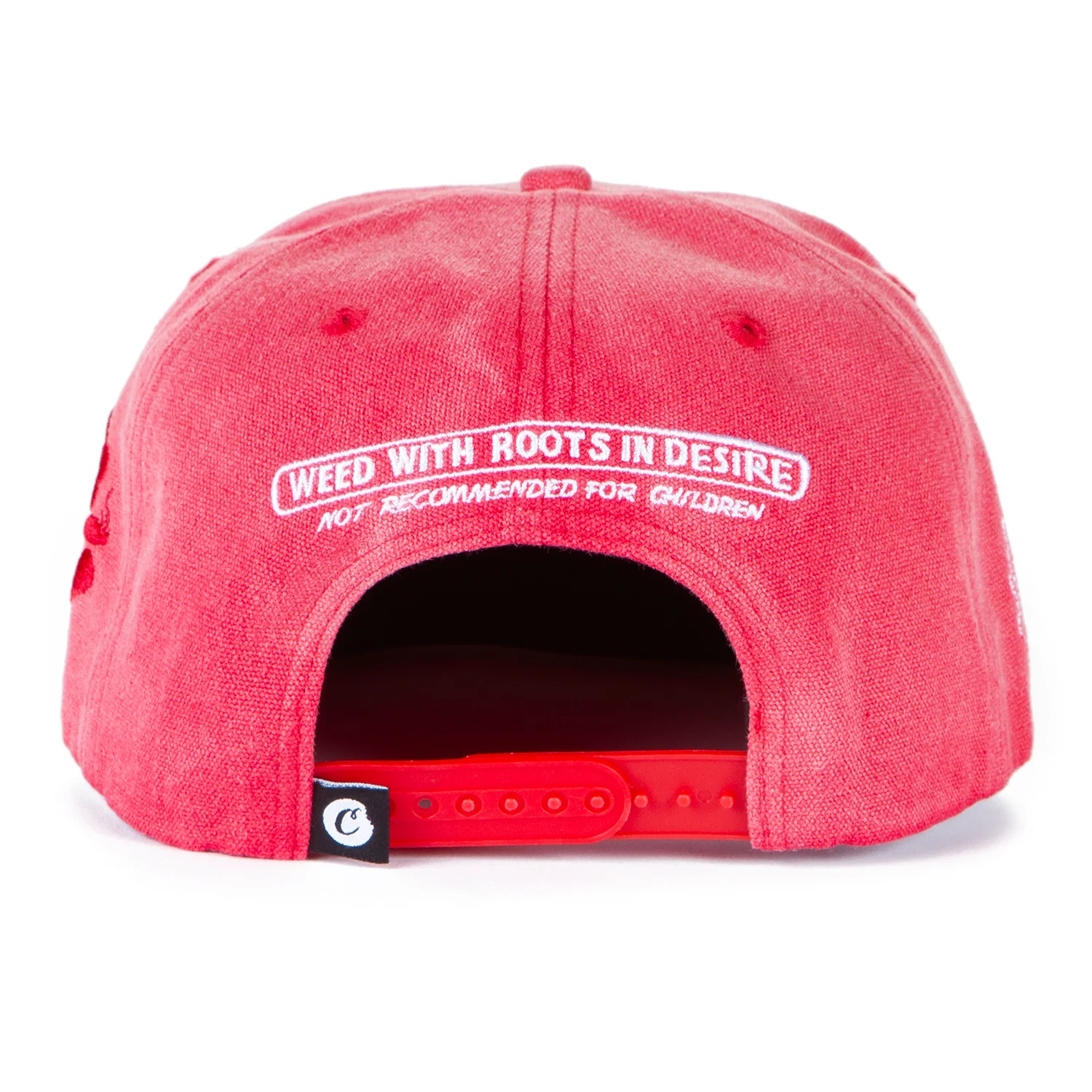 Florist Snapback With Front, Side And Back Panel Embroidery Artwork - Image 4
