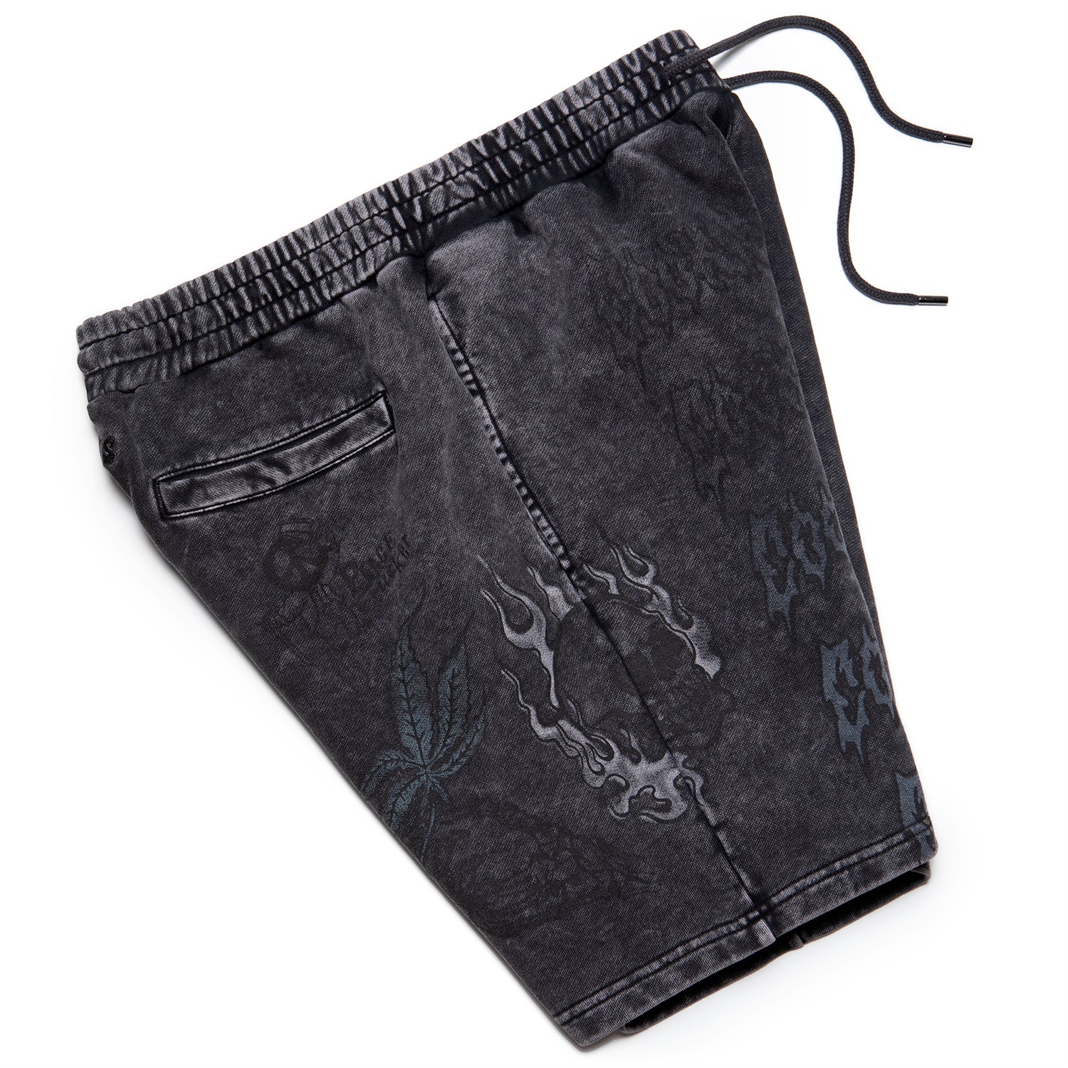 Heaven Can Wait Reaper Fleece Sweatshorts - Image 4