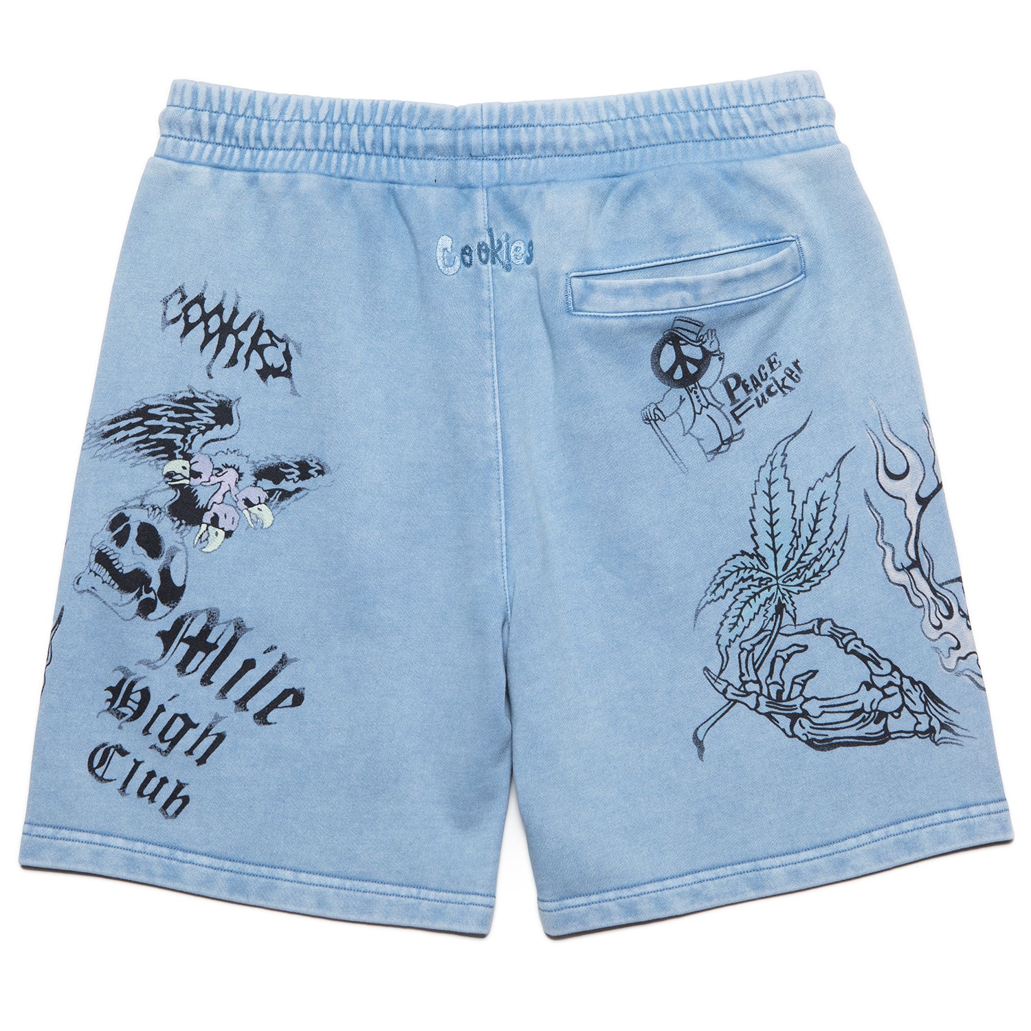 Heaven Can Wait Reaper Fleece Sweatshorts - Image 7