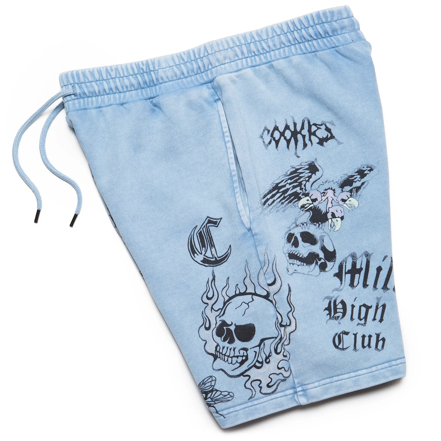 Heaven Can Wait Reaper Fleece Sweatshorts - Image 9