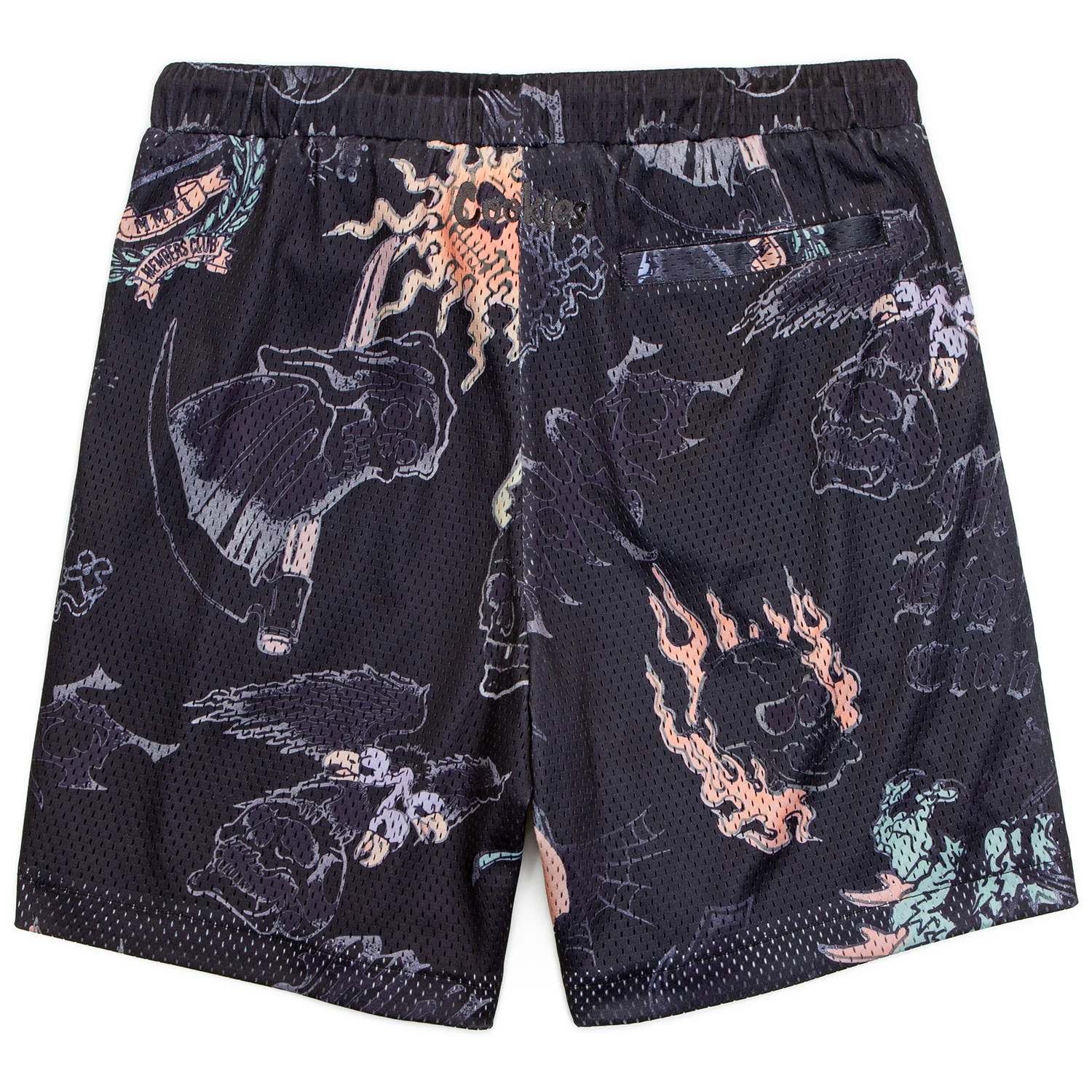 Heaven Can Wait Vaca All Over Print Mesh Shorts - Image 2