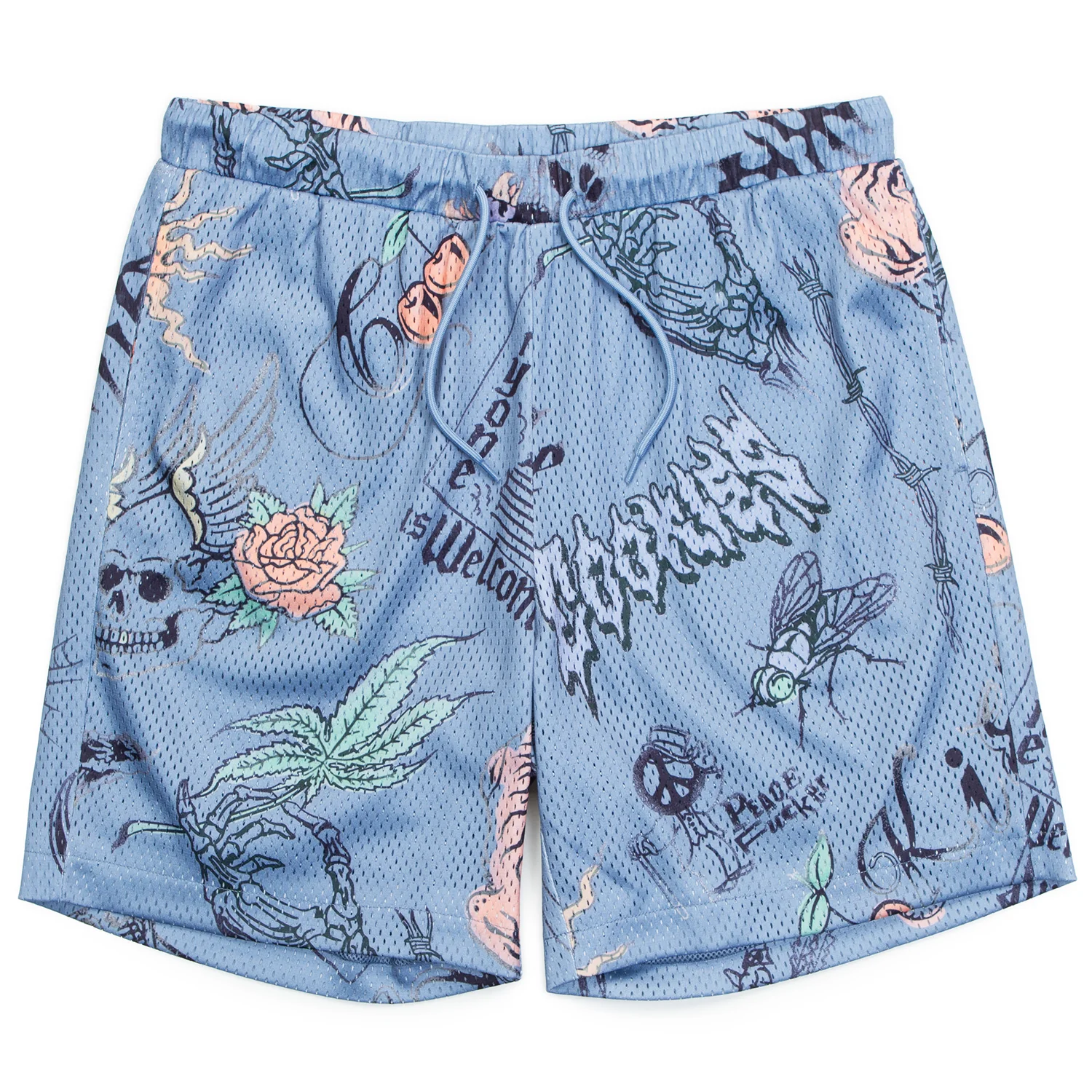 Heaven Can Wait Vaca All Over Print Mesh Shorts - Image 6