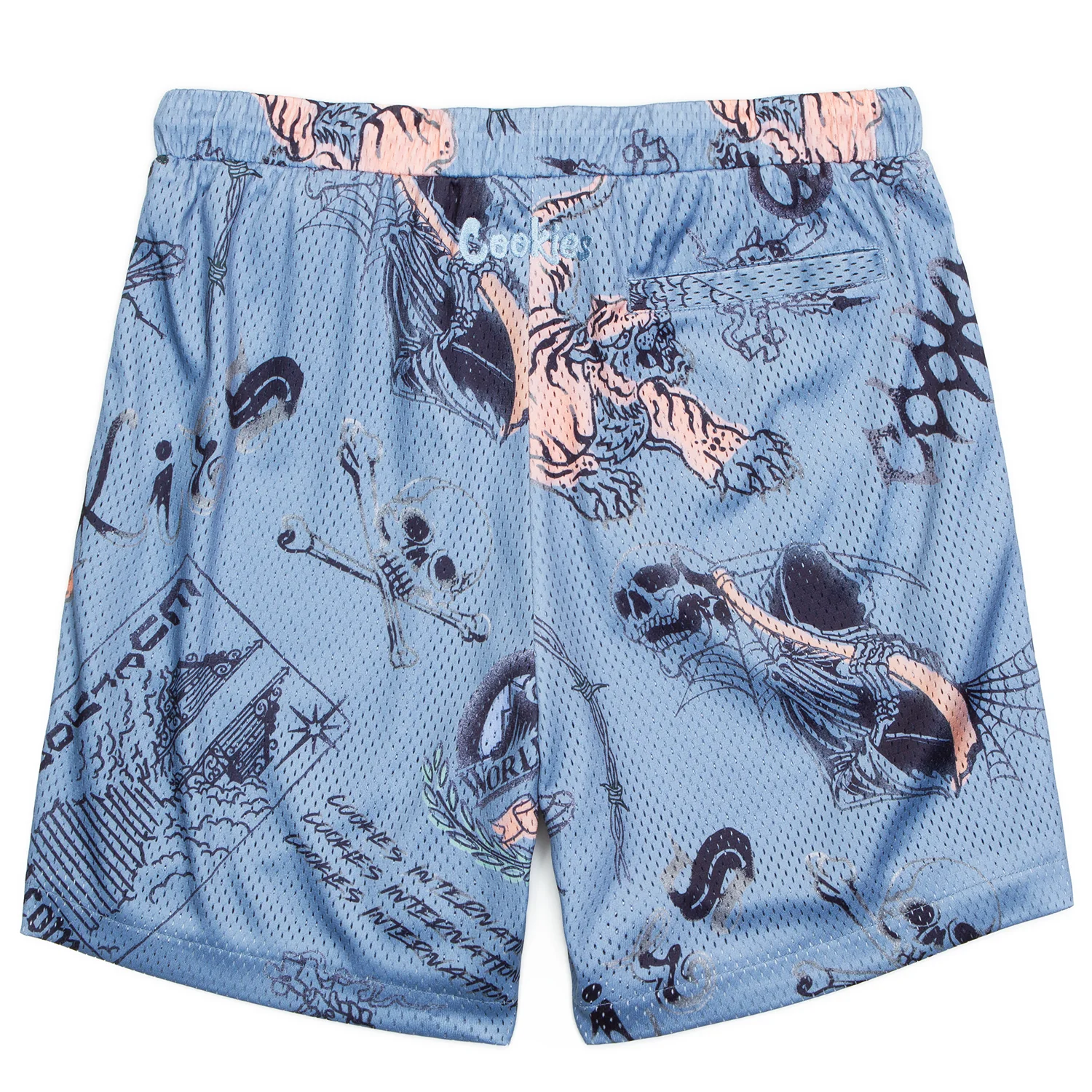 Heaven Can Wait Vaca All Over Print Mesh Shorts - Image 7