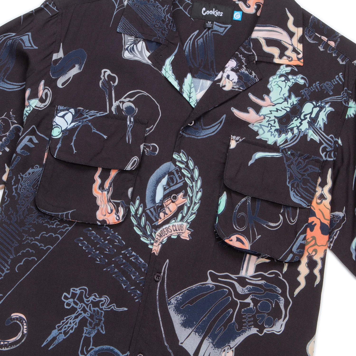 Heaven Can Wait Vaca SS Woven Shirt - Image 3