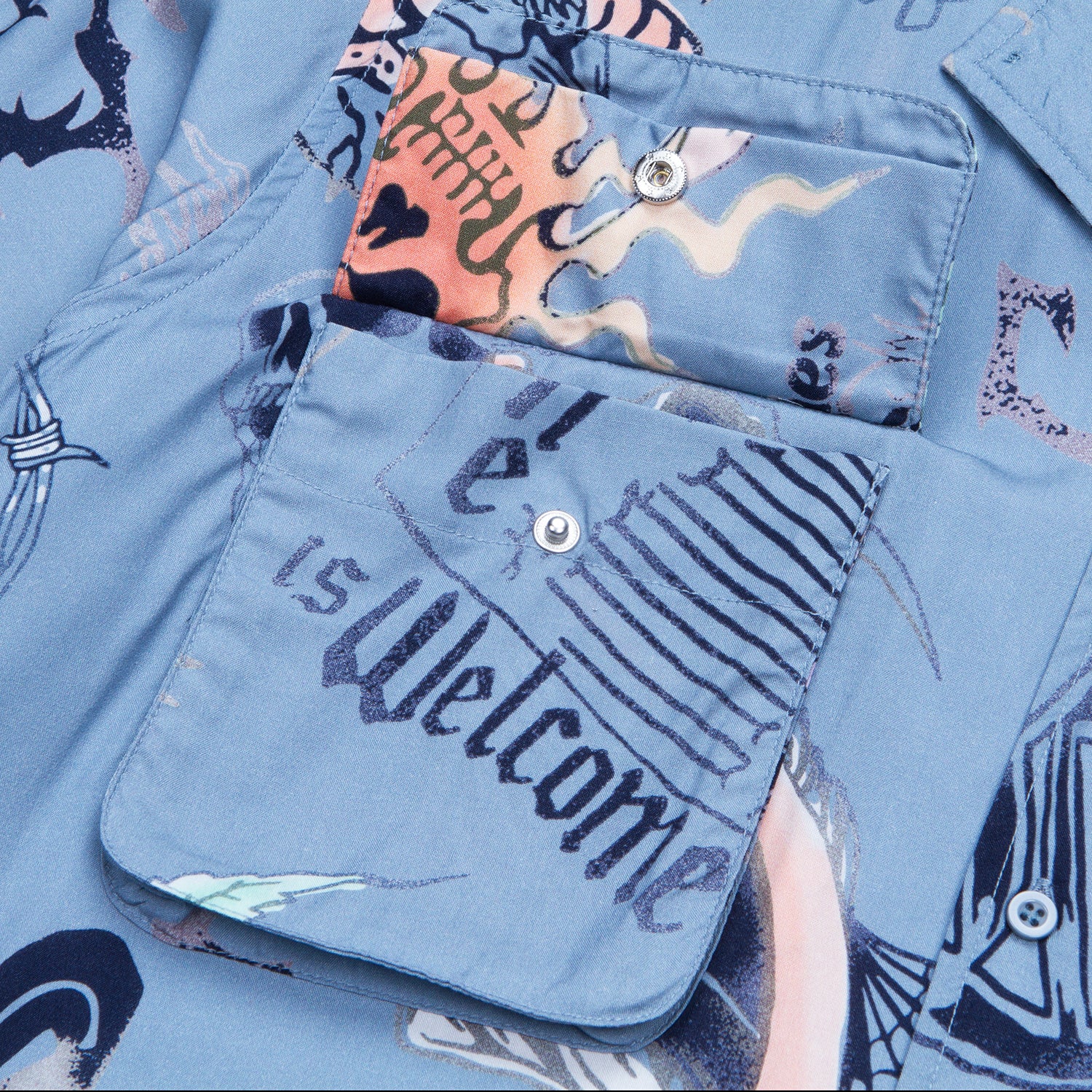 Heaven Can Wait Vaca SS Woven Shirt - Image 8