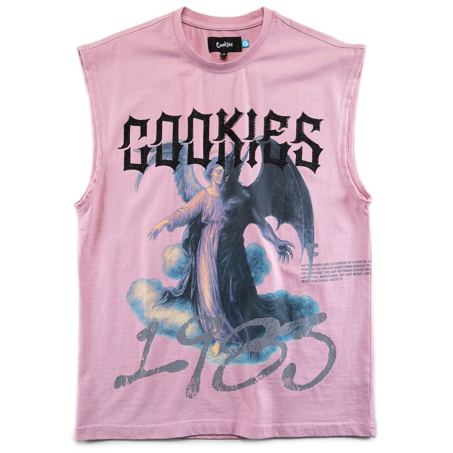 Heaven Or Hell Fallen Angel Muscle Tank - Image 3
