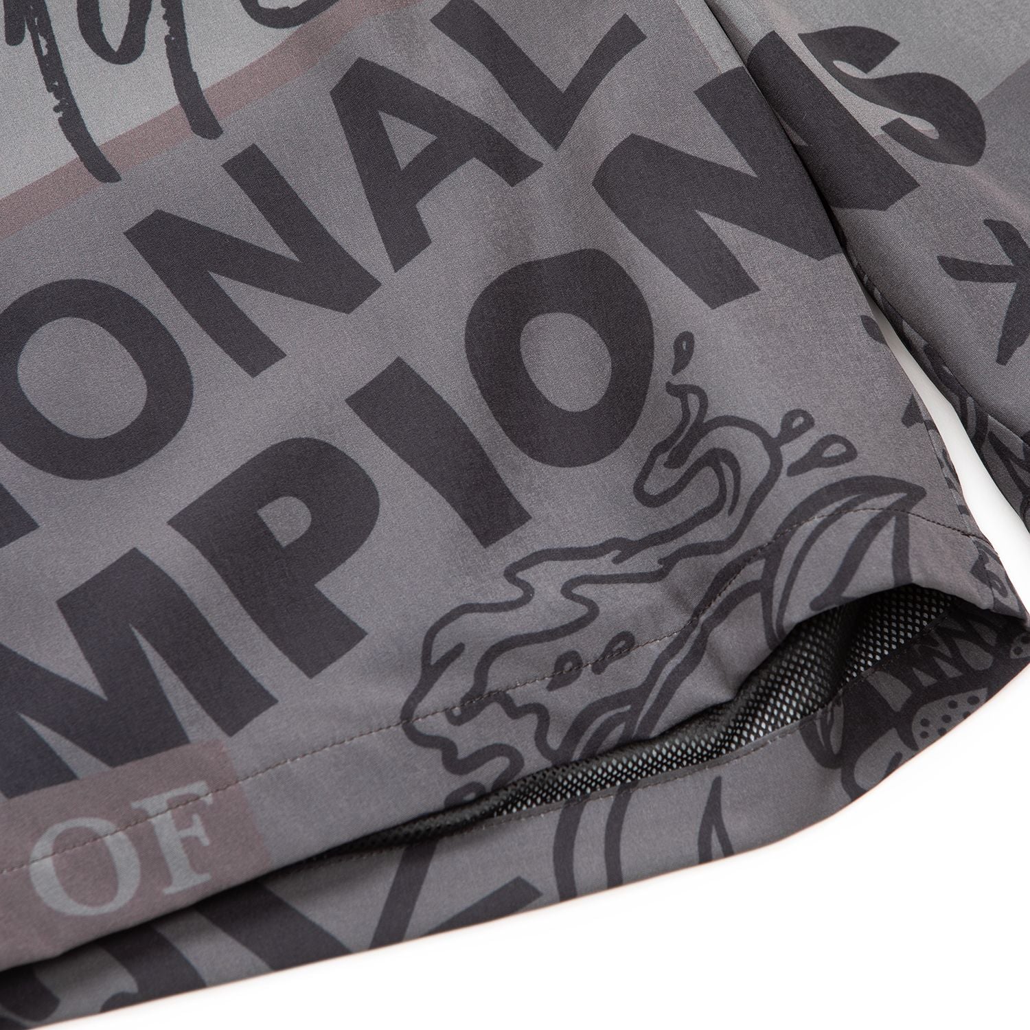 Higher Learning All Over Print Swim Trunks - Image 12