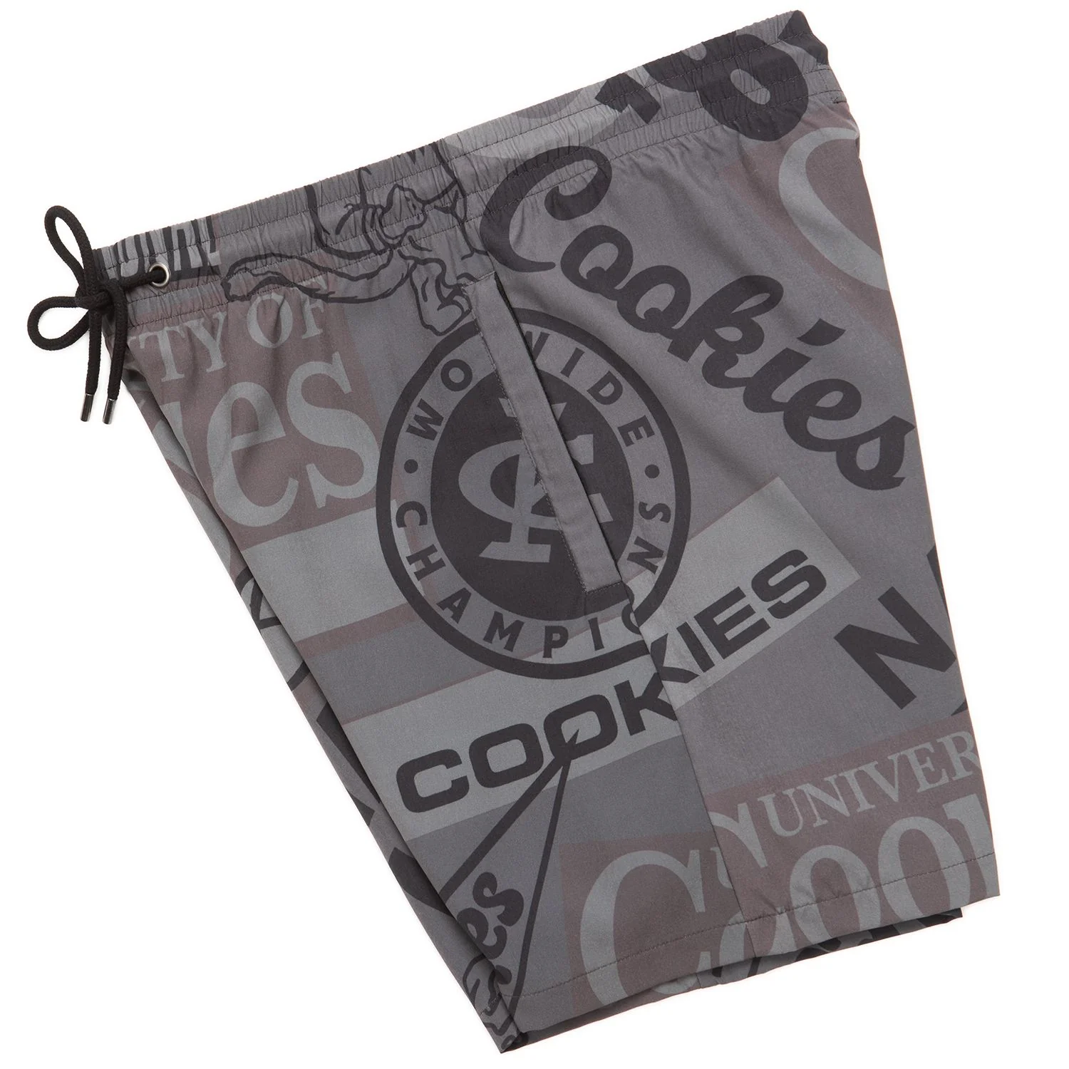 Higher Learning All Over Print Swim Trunks - Image 9