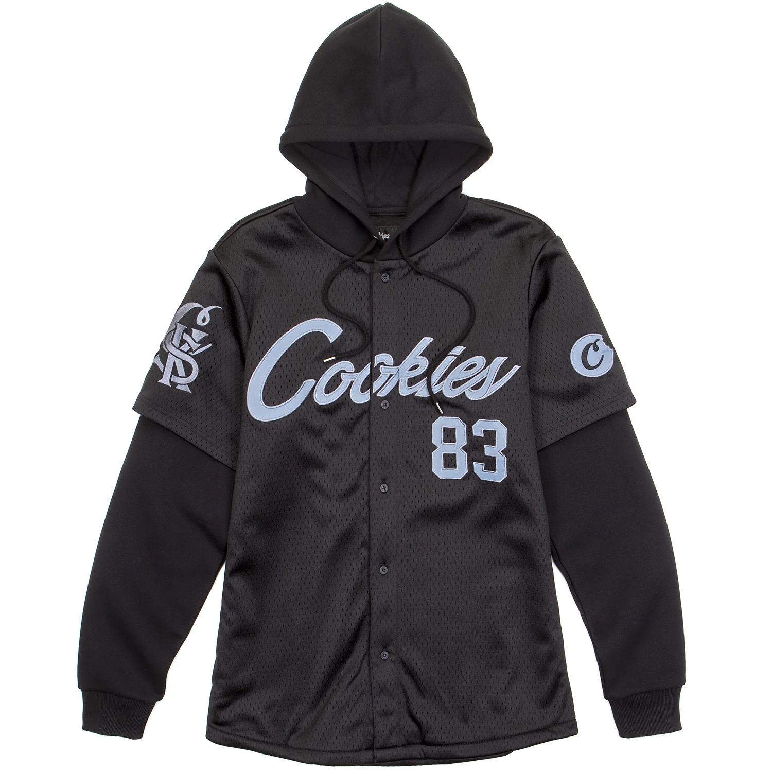 Legacy Jersey LS 2Fer With Fleece Hood - Image 5