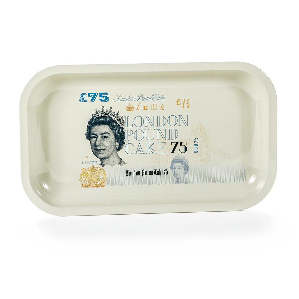 Medium Cookies London Pound Cake Metal Tray