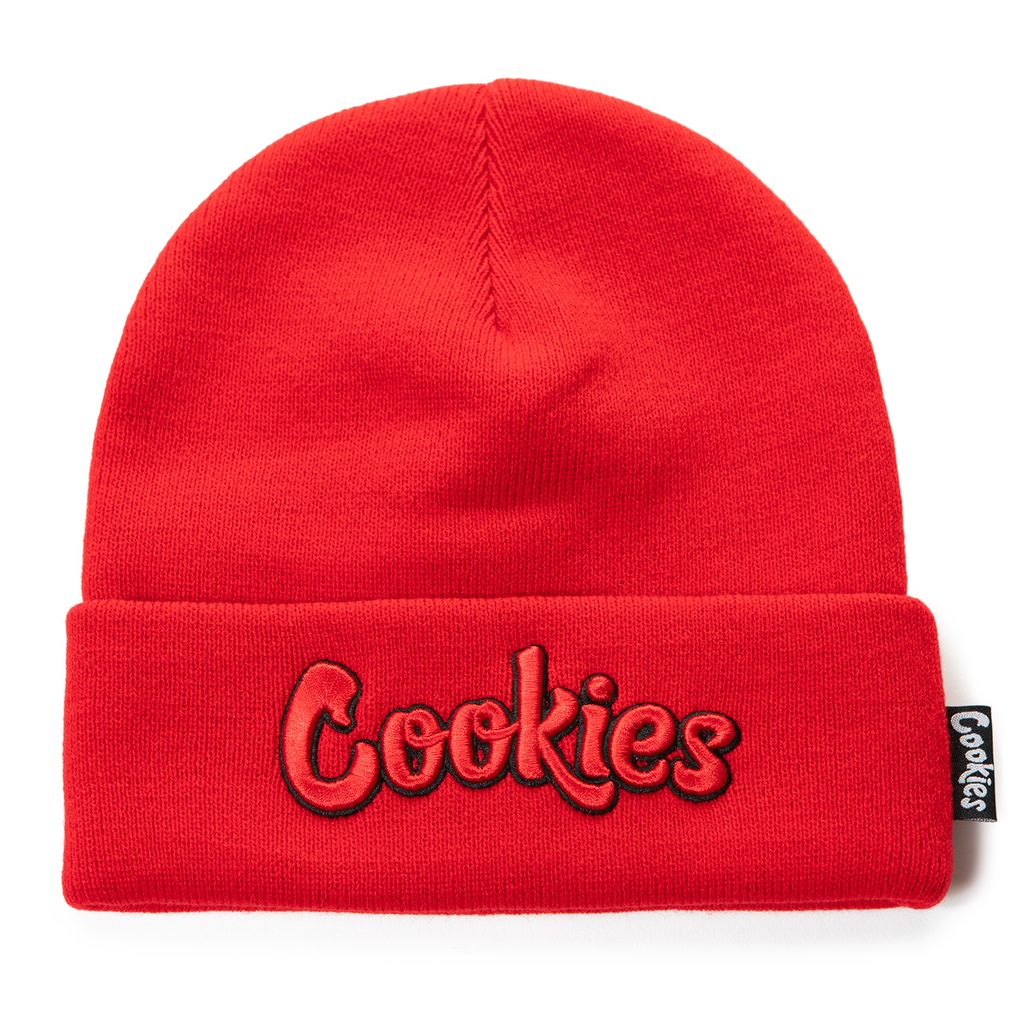 Original Logo Outline Cuffed Beanie - Image 4