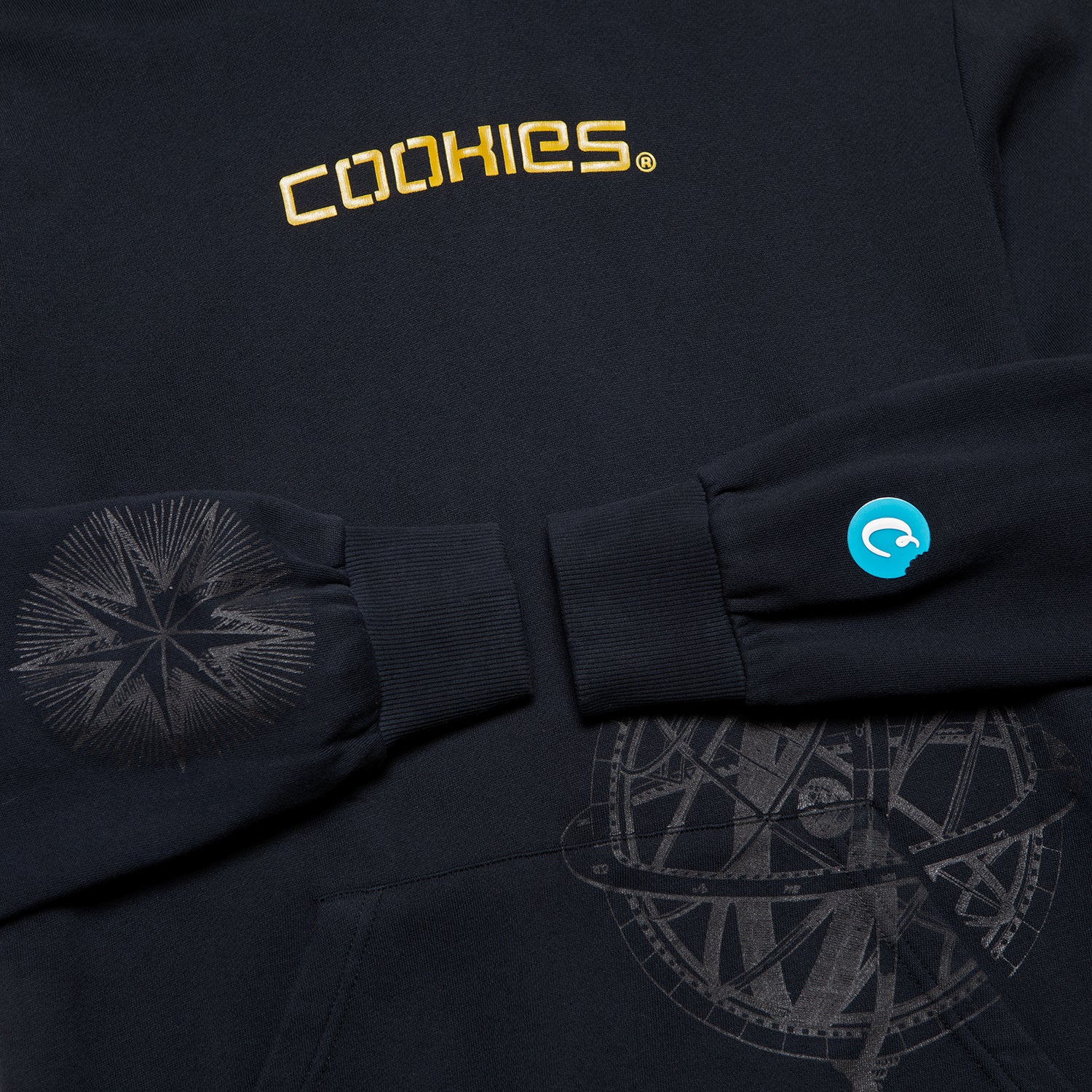 Outdoor Genetics Pullover Hoodie With Print Details - Image 6