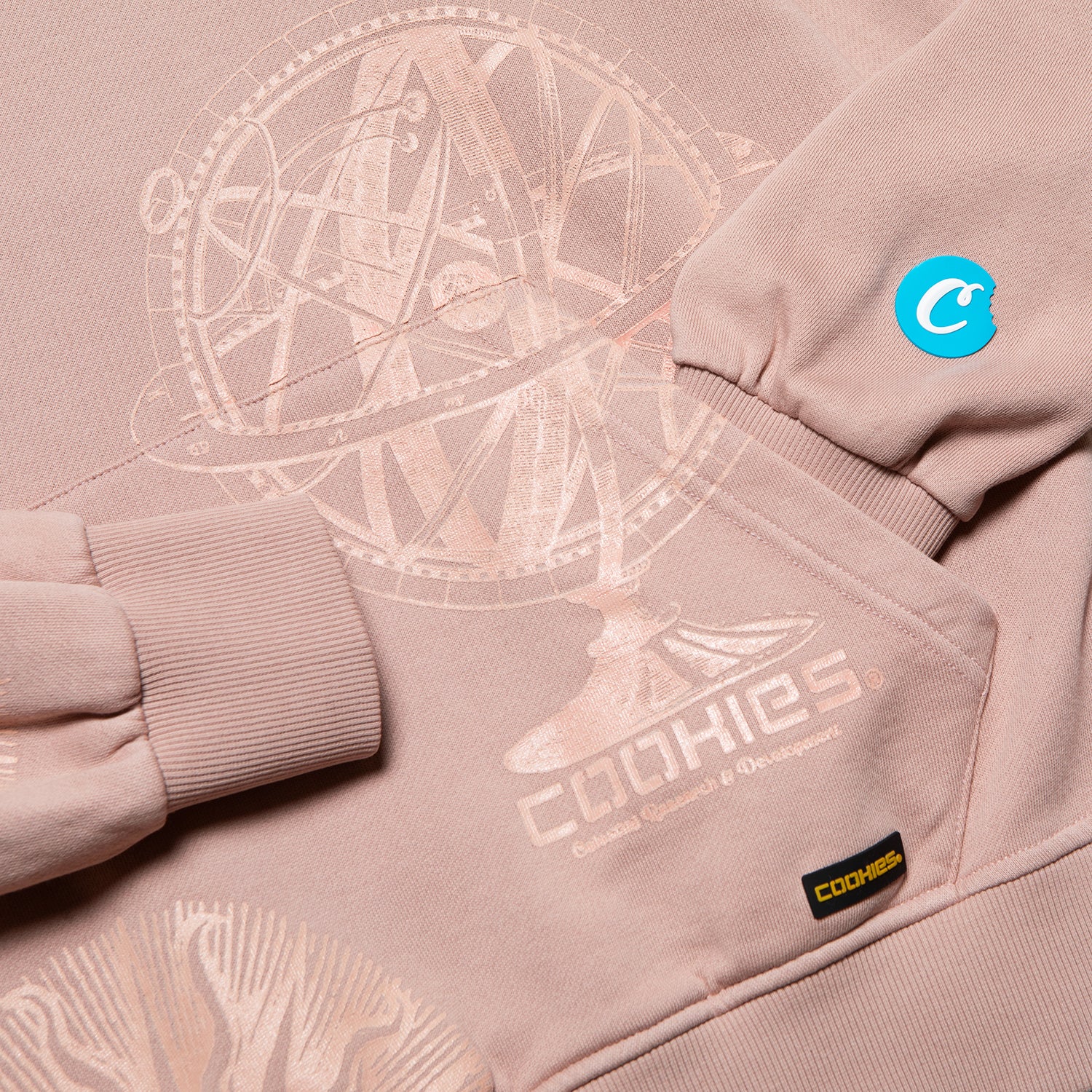 Outdoor Genetics Pullover Hoodie With Print Details - Image 8