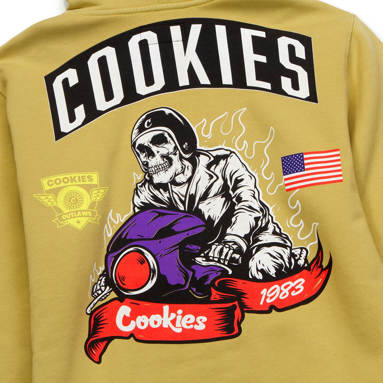 Outlaws Full Zip Pullover Hoodie - Image 12