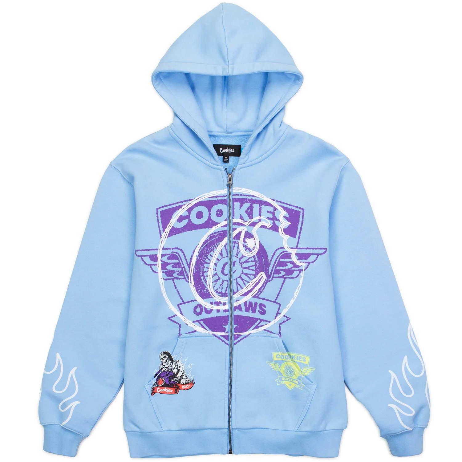 Outlaws Full Zip Pullover Hoodie - Image 5