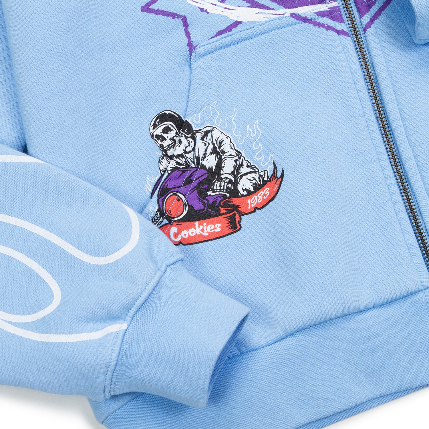 Outlaws Full Zip Pullover Hoodie - Image 8