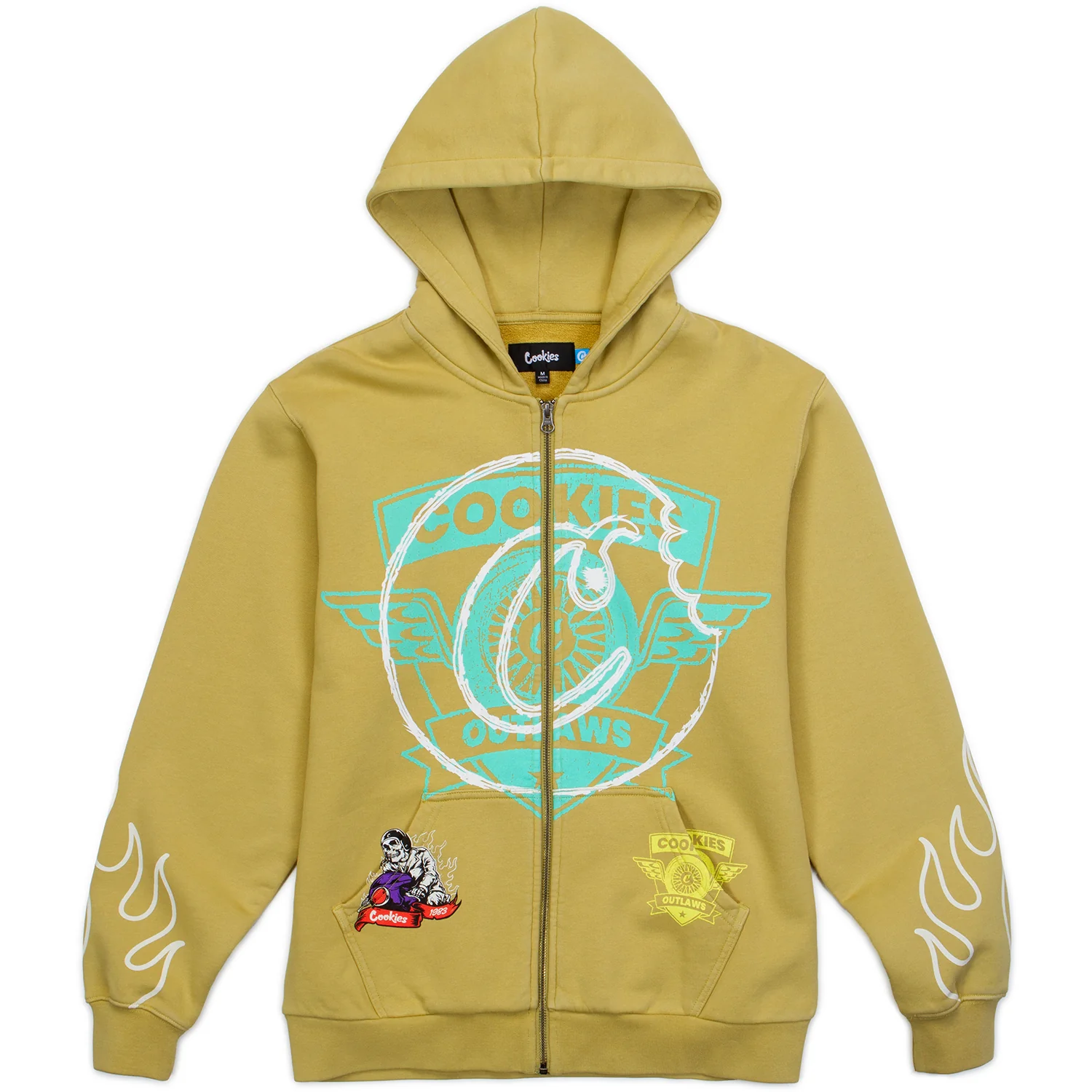 Outlaws Full Zip Pullover Hoodie - Image 9
