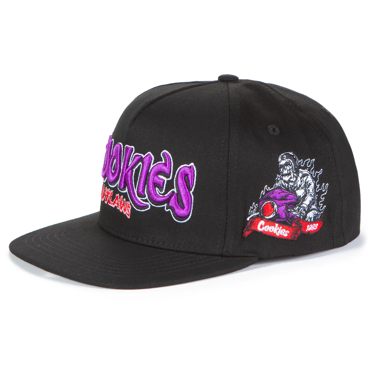 Outlaws High Crown Snapback - Image 3