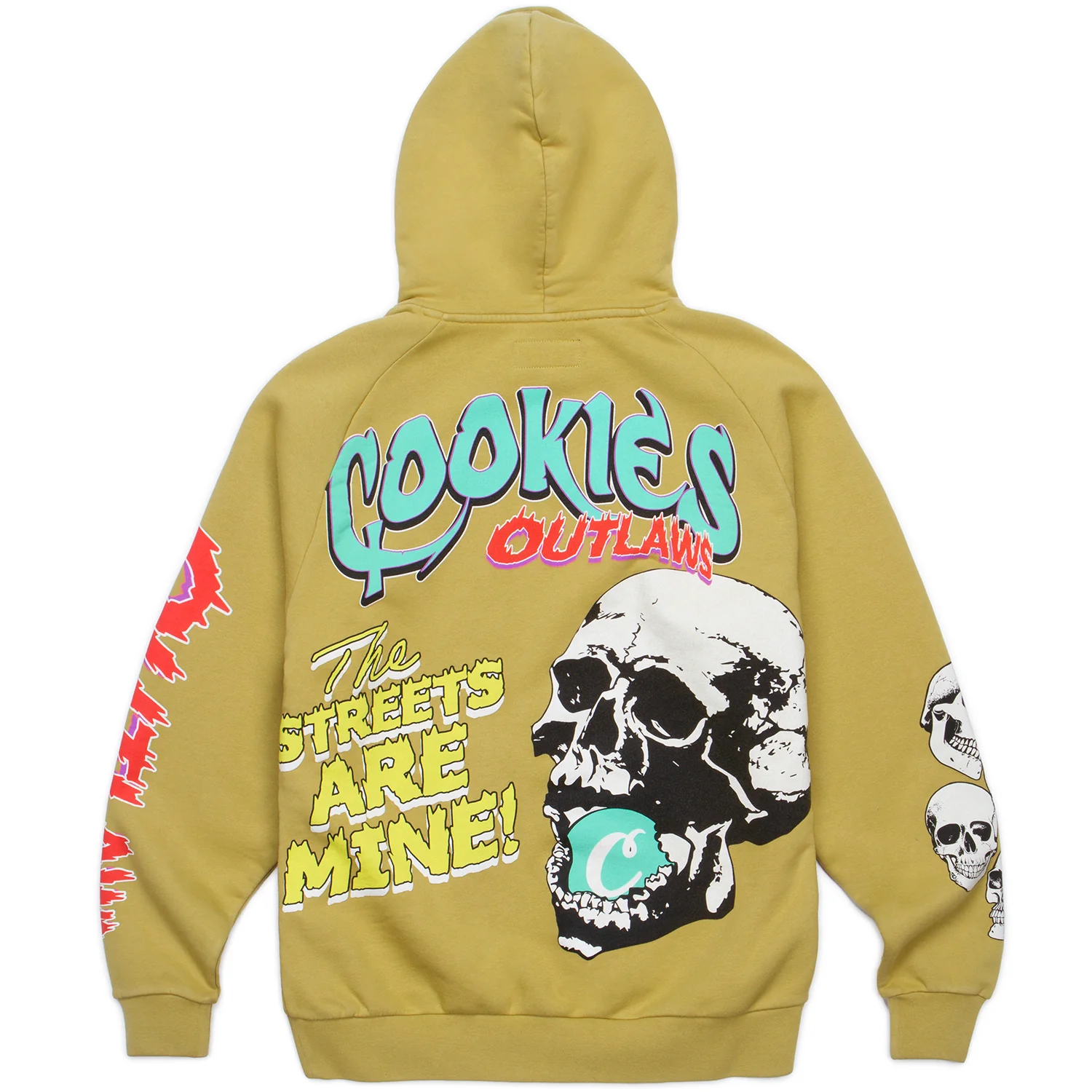 Outlaws Raglan Sleeve Pullover Hoodie - Image 12