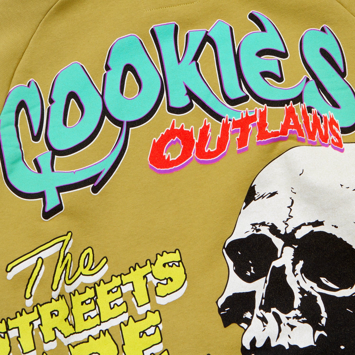 Outlaws Raglan Sleeve Pullover Hoodie - Image 17