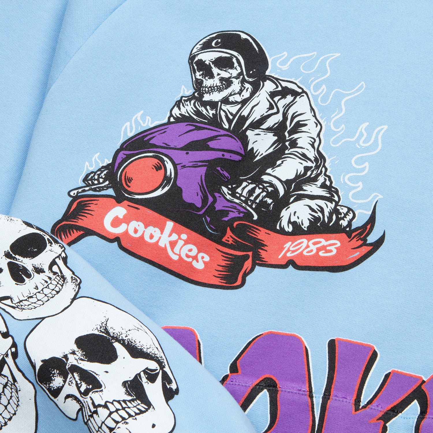 Outlaws Raglan Sleeve Pullover Hoodie - Image 9