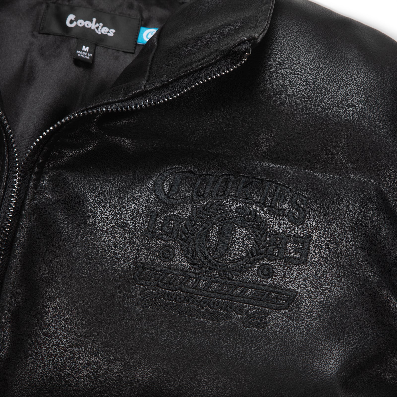 Paradise City Vegan Leather Puffer Jacket - Image 3