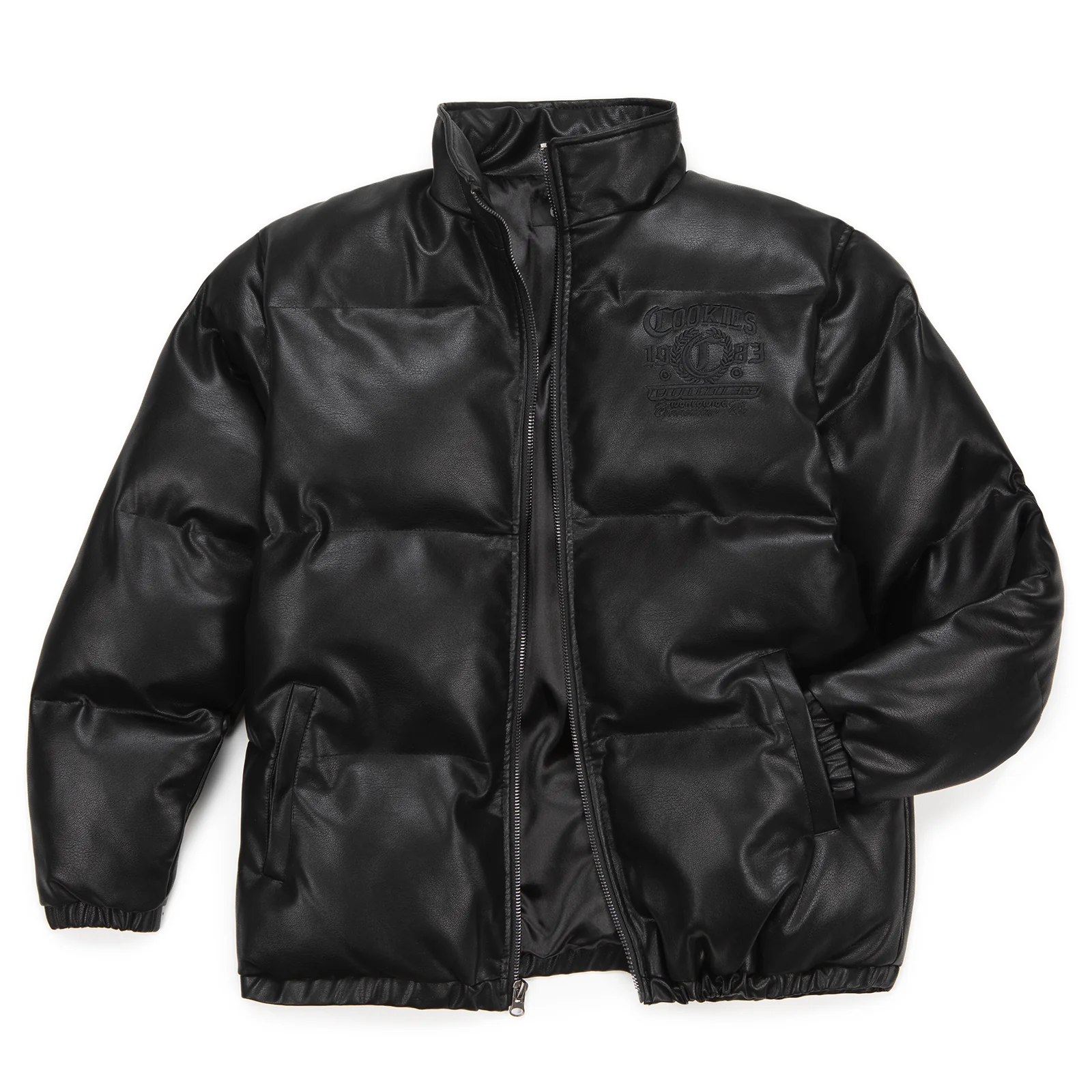 Paradise City Vegan Leather Puffer Jacket - Image 6